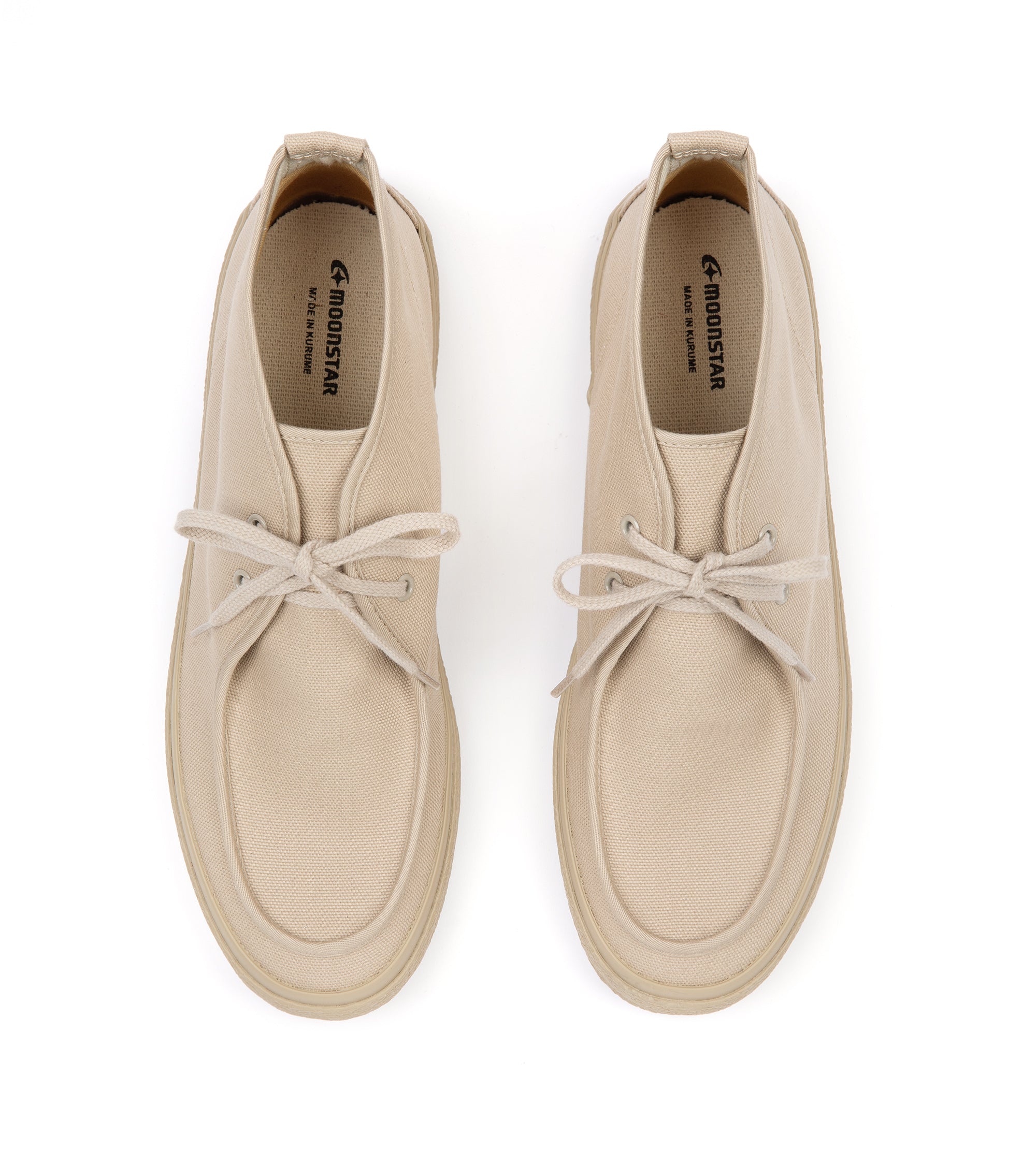 Moonstar SLOC Canvas Chukka Boot: Beige