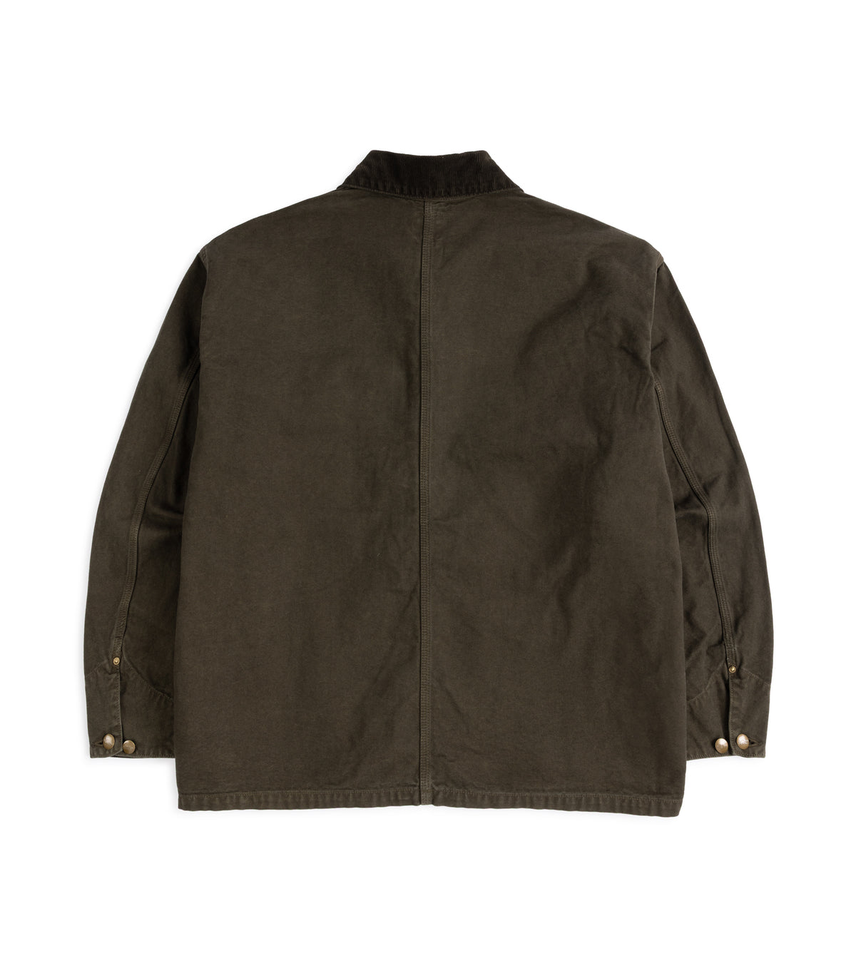 OrSlow Oxford Cotton Coverall Jacket: Coffee Brown