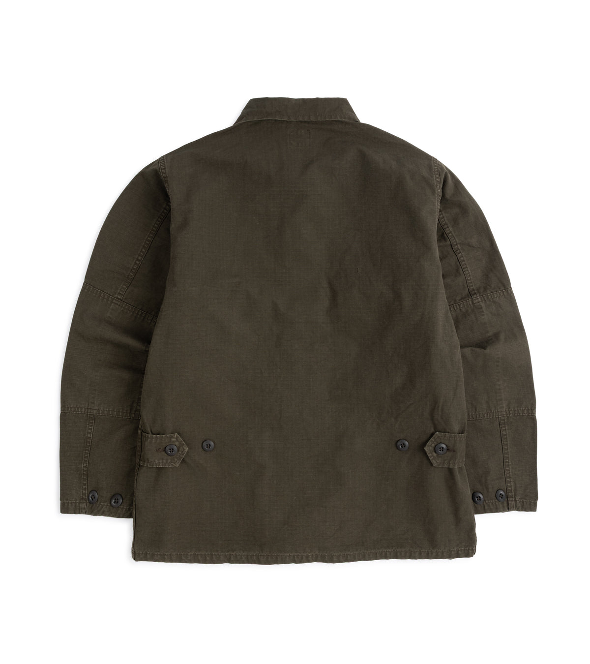 OrSlow Ripstop Cotton BDU Jacket: Coffee Brown
