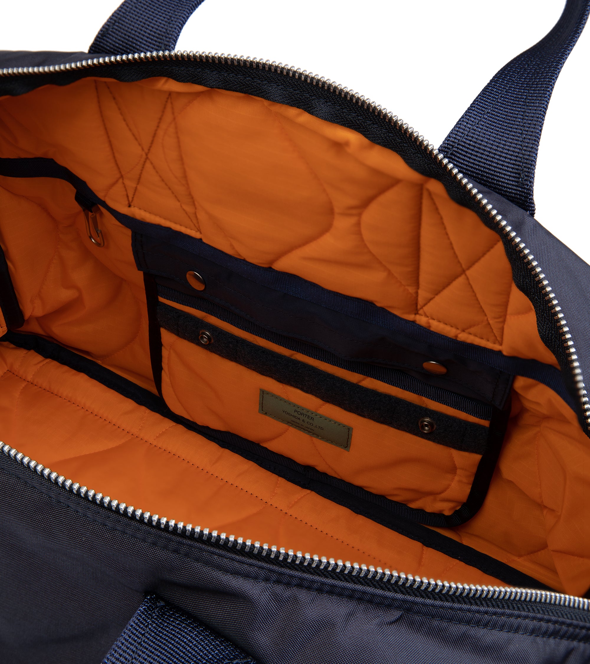 PORTER Force 2Way Duffle Bag: Navy