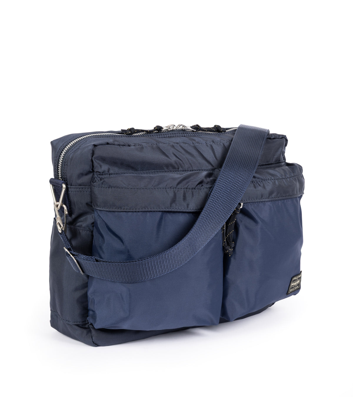 PORTER Force Shoulder Bag: Navy