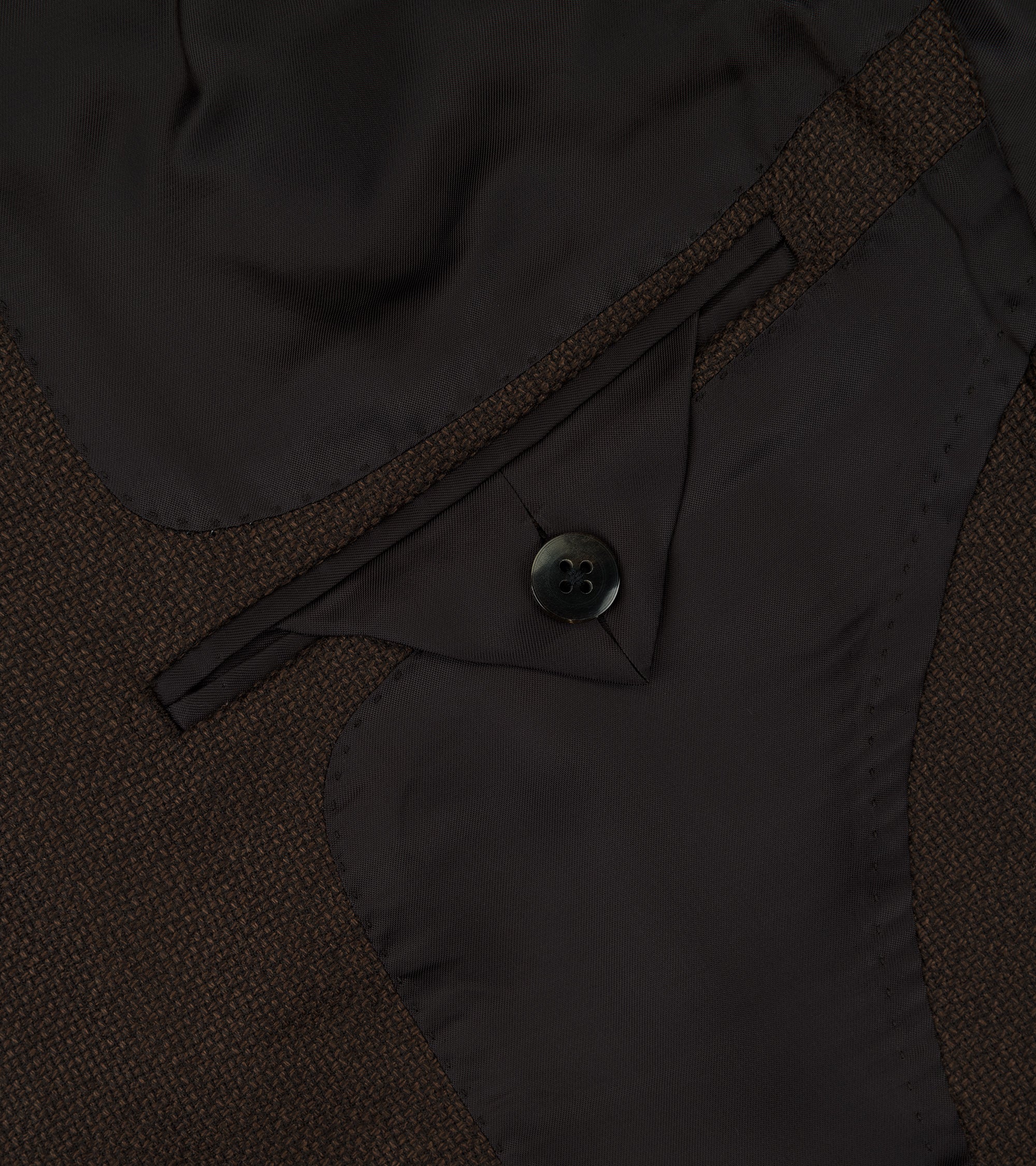 Ring Jacket Meister 10 Month Wool Mesh Balloon Jacket: Brown