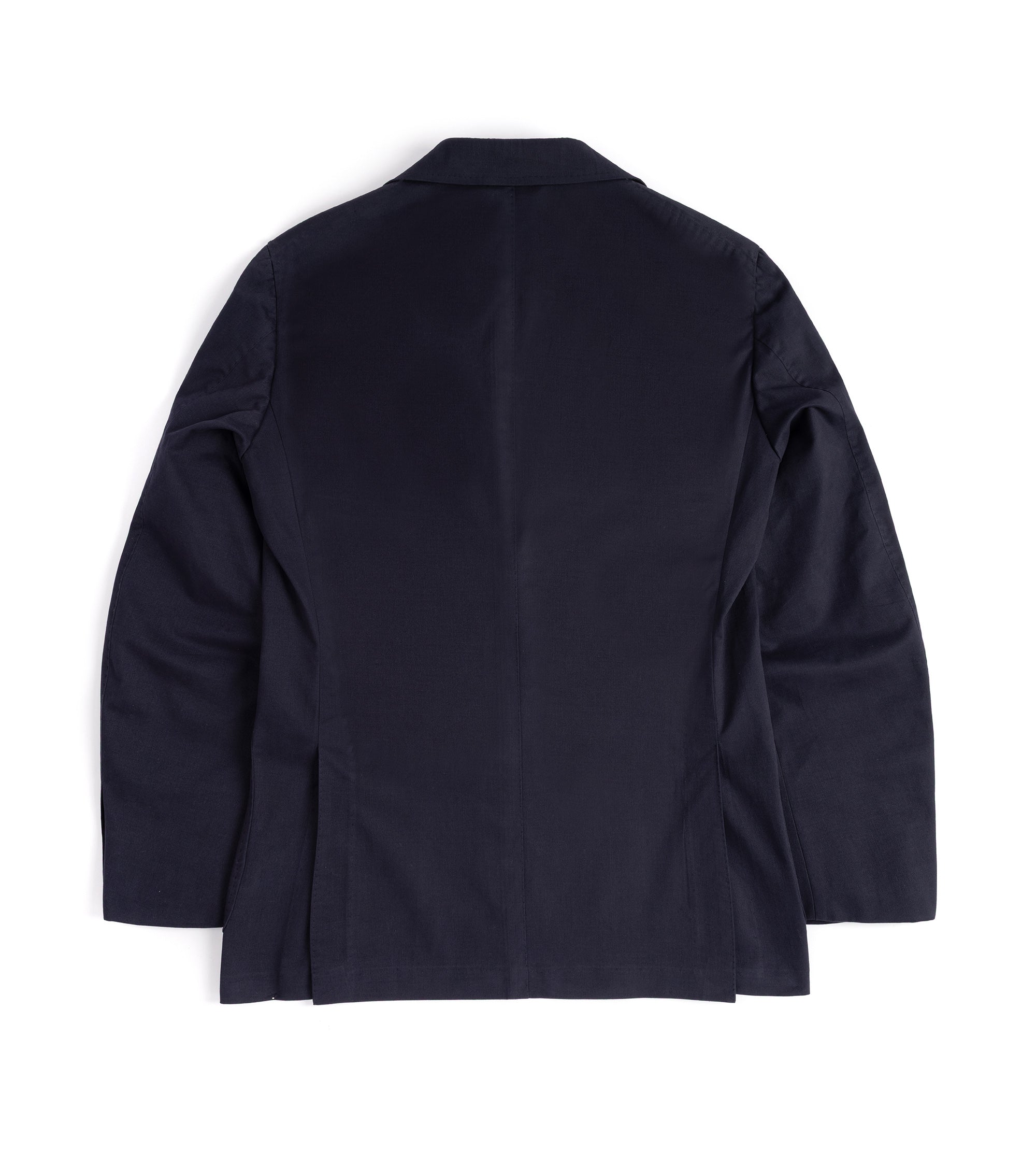 Ring Jacket Meister Cotton Cashmere Twill Suit: Navy