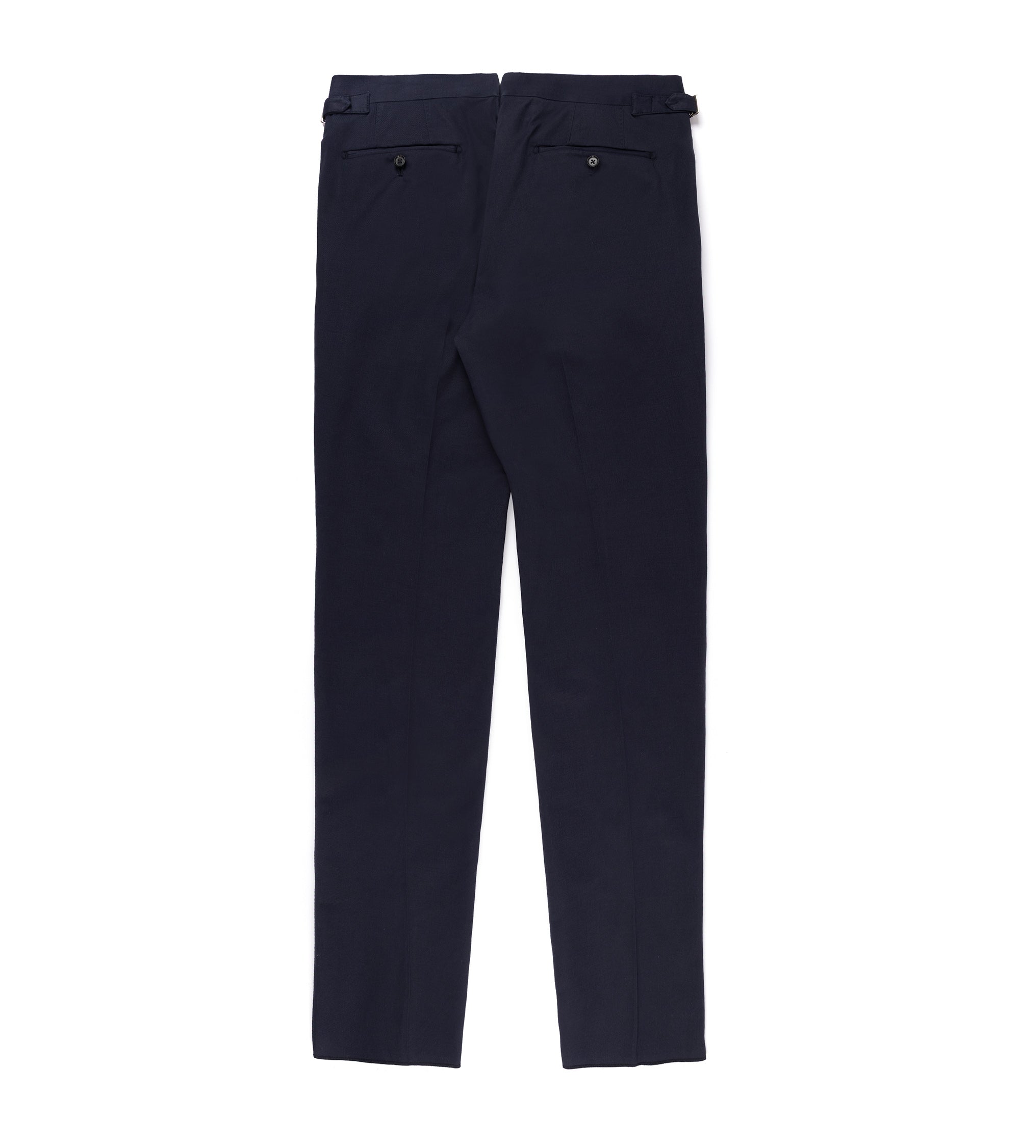 Ring Jacket Meister Cotton Cashmere Twill Suit: Navy