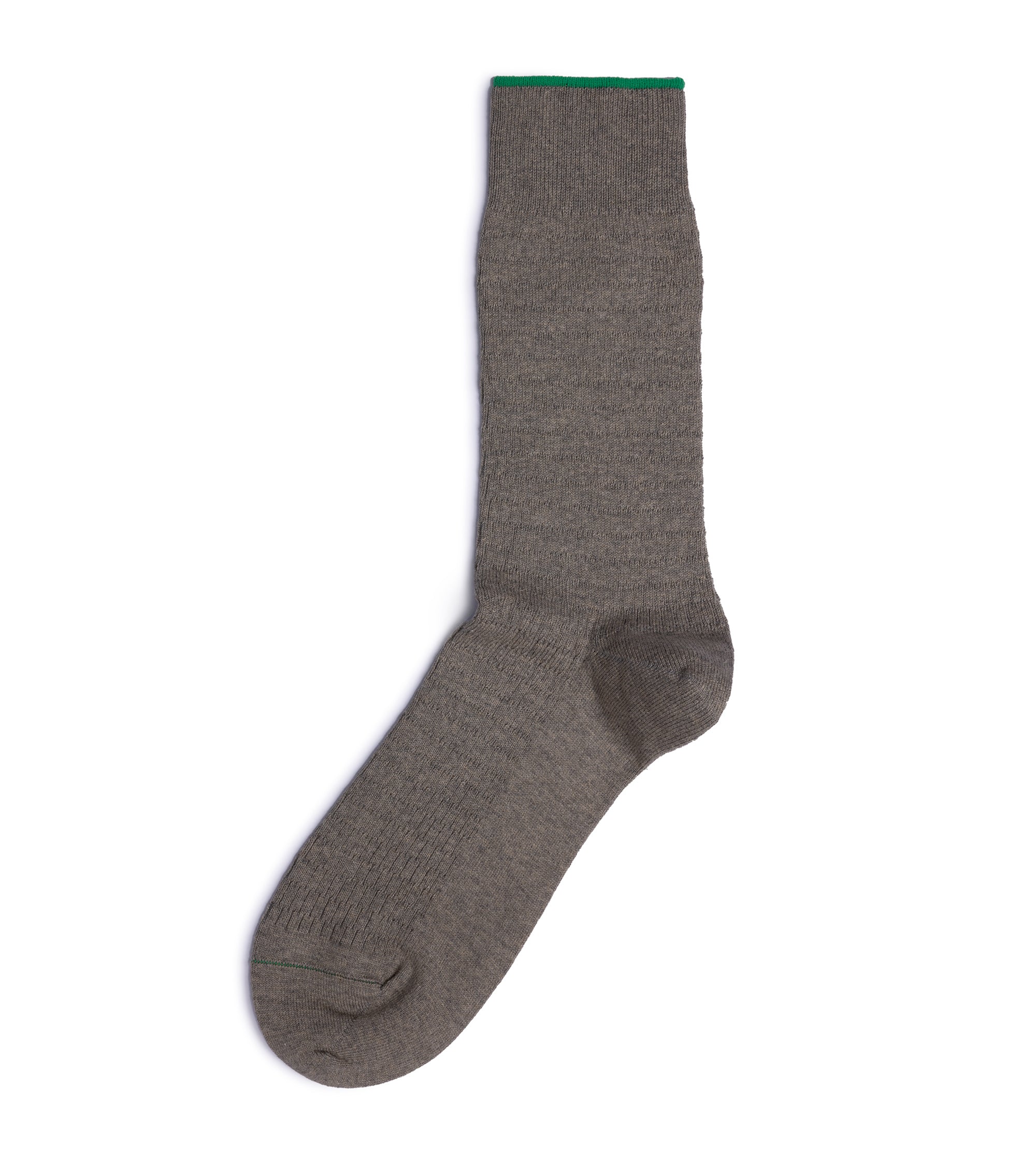RoToTo Cotton Thermal Crew Socks: Grey