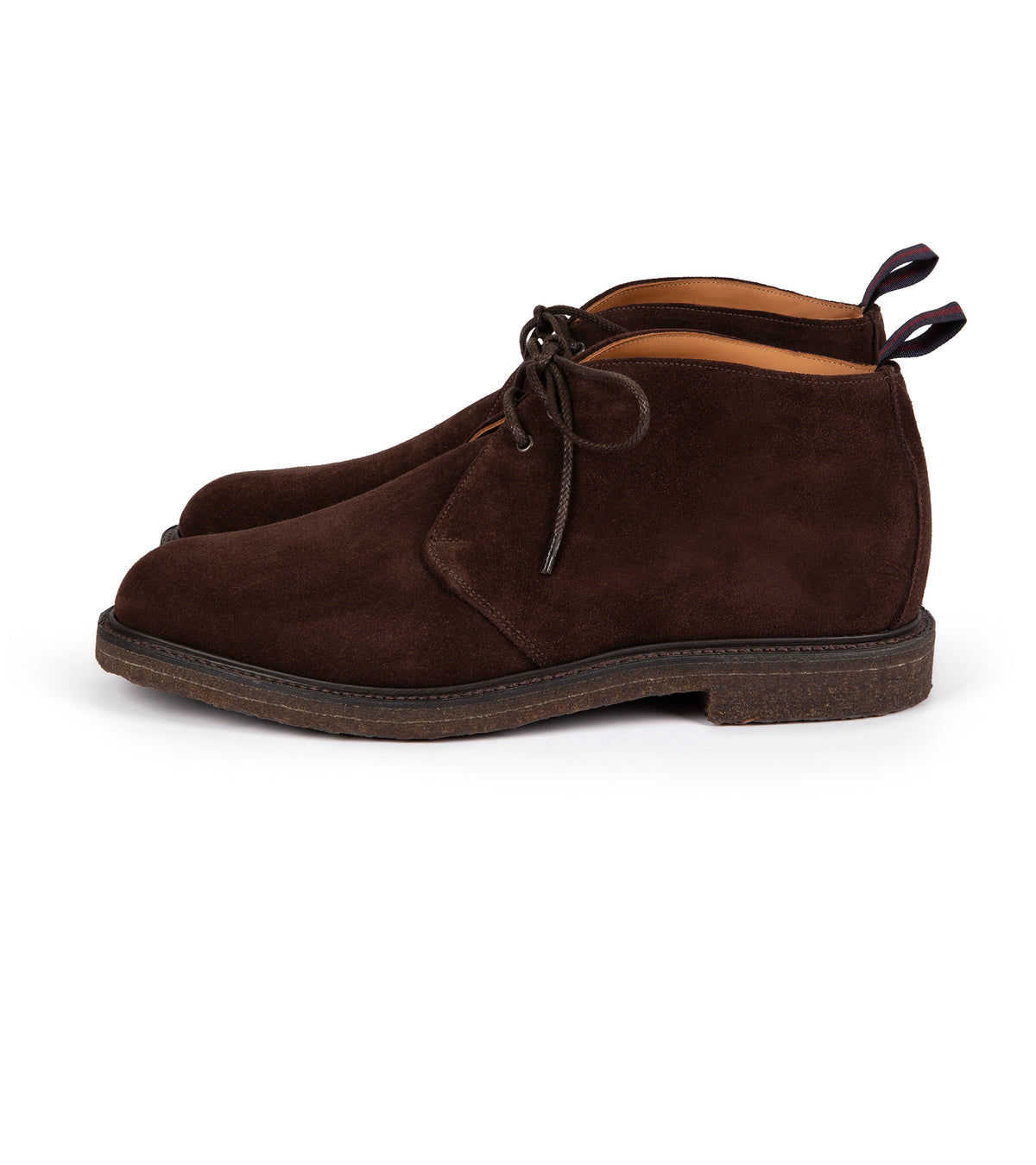 Todd Snyder X Sanders Dark Brown Suede Chukka Boots Sz 10.  NWOB. Bag2 Sanders Harry Suede Chukka Boot: Dark Brown main image 2