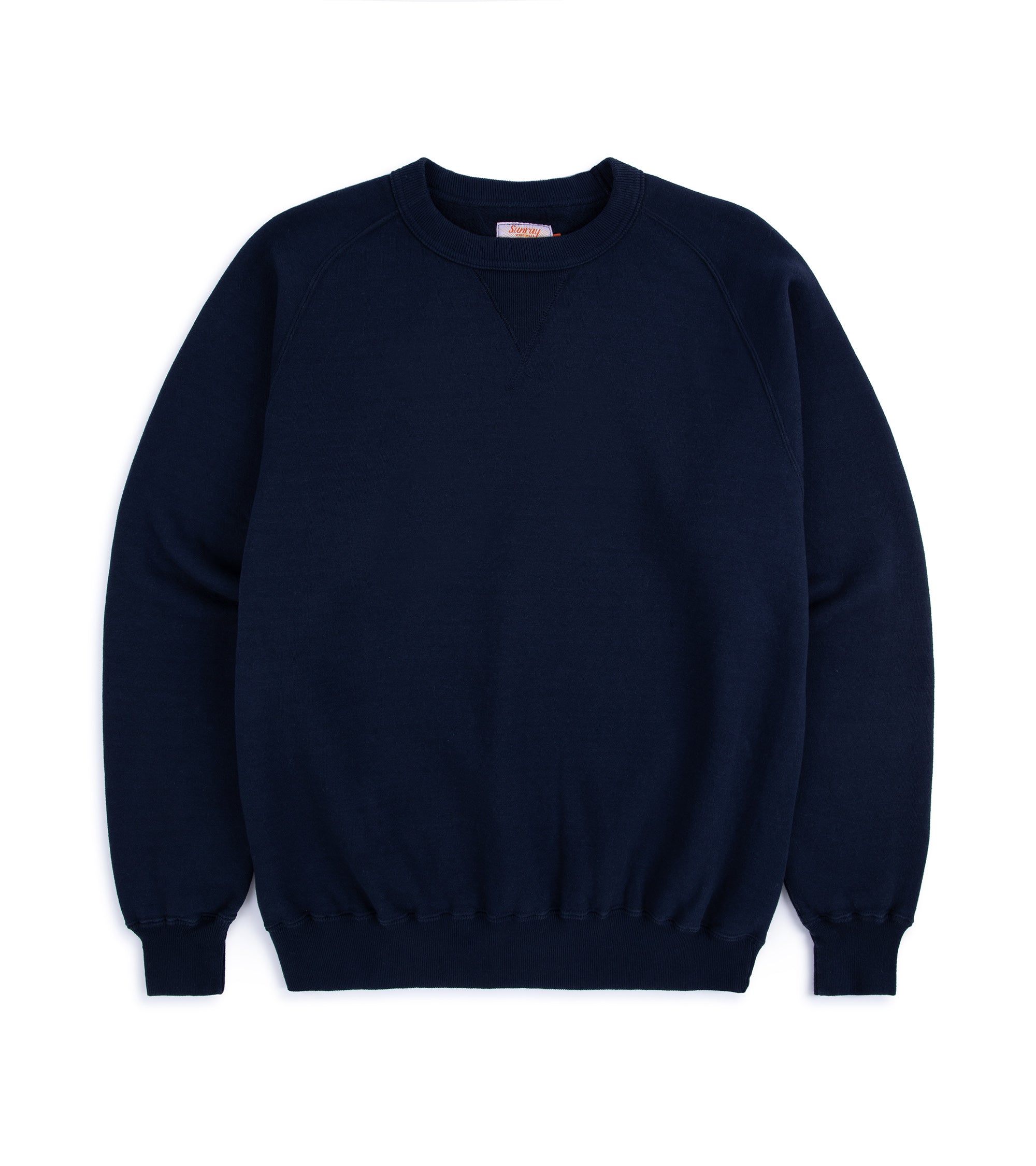 Sunray Sportswear Puamana Raglan Cotton Sweatshirt: Dark Navy