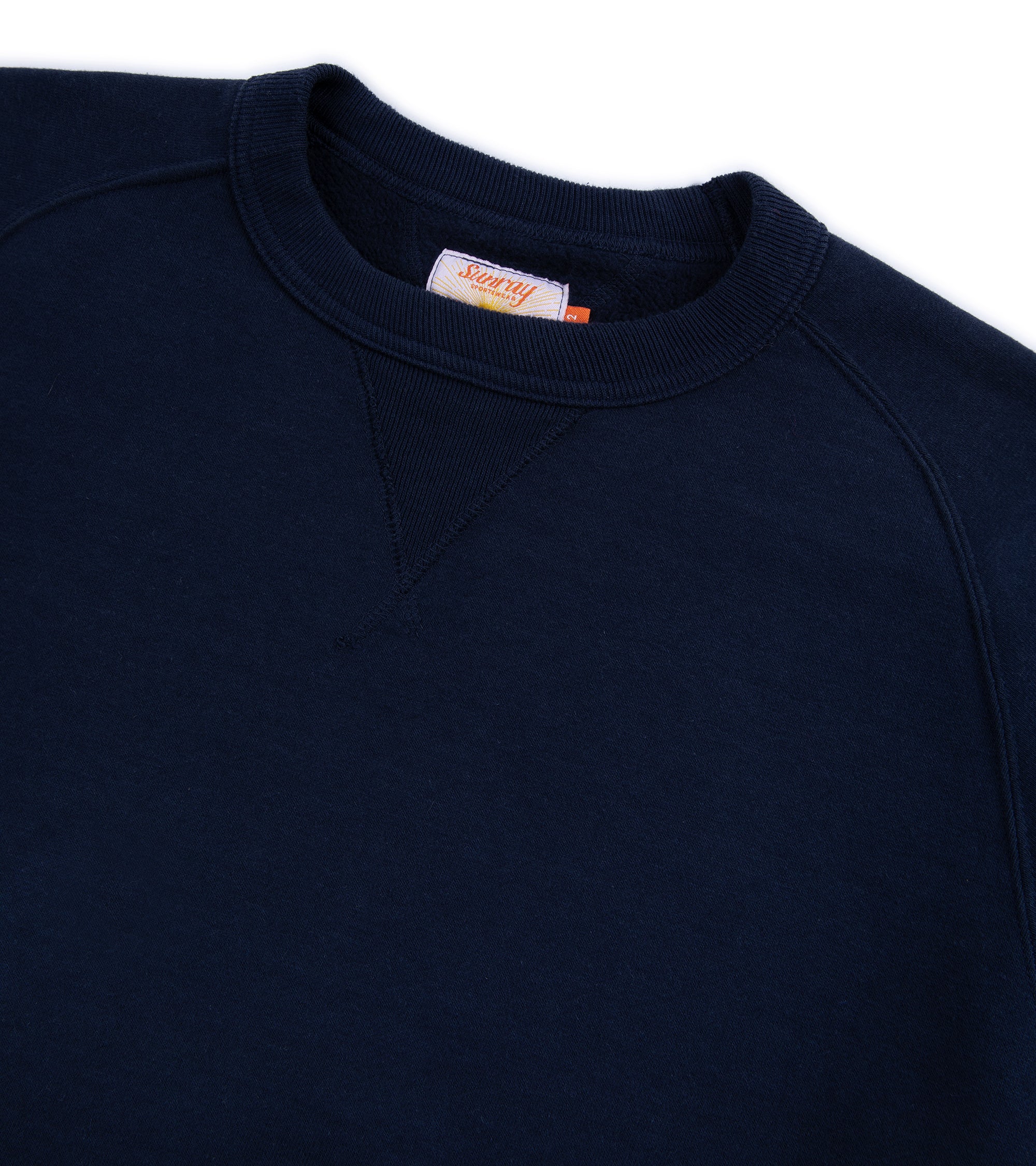 Sunray Sportswear Puamana Raglan Cotton Sweatshirt: Dark Navy