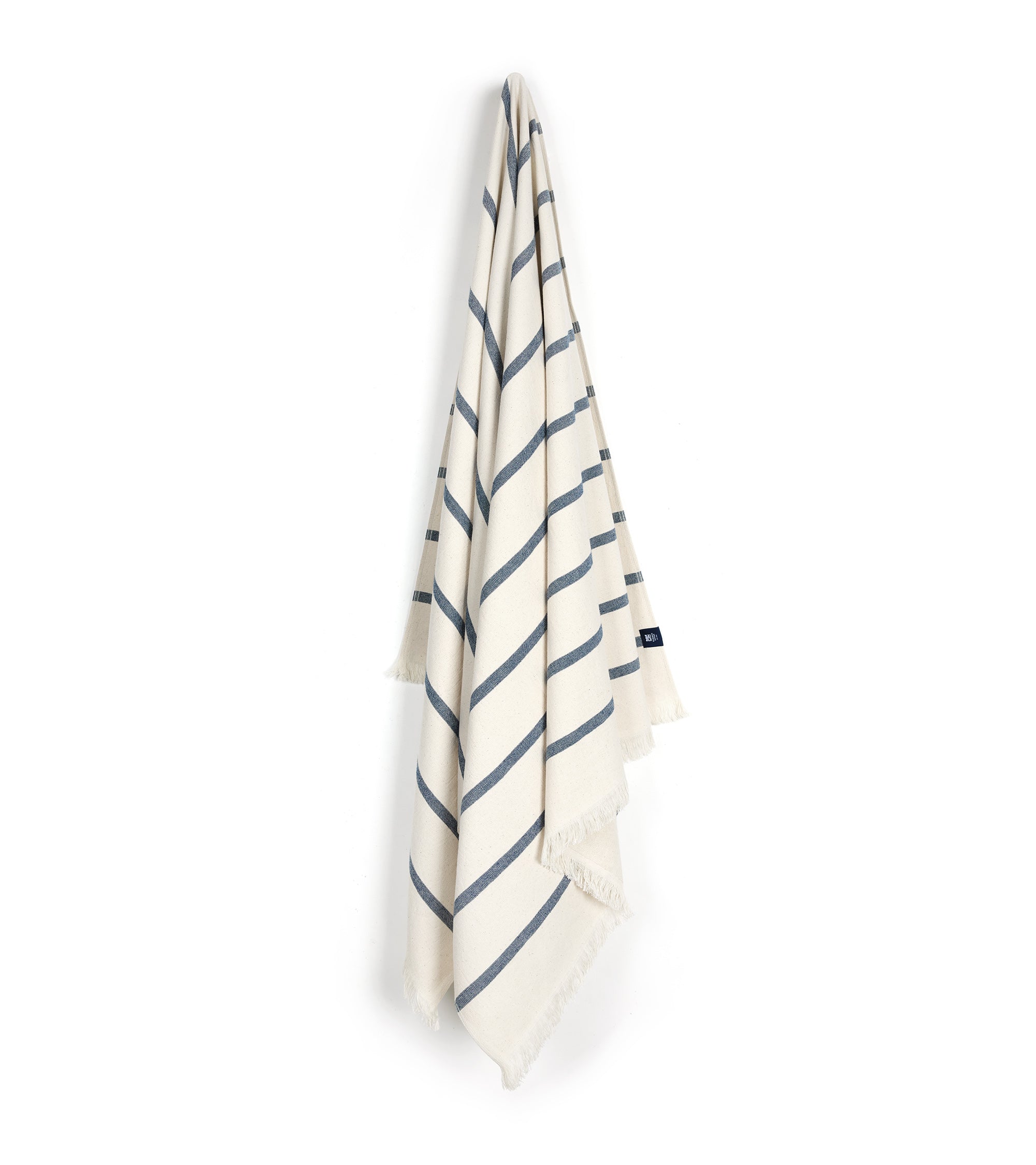 Torres Novas Boa-Nova Individual Size Beach Towel: Blue Stripe
