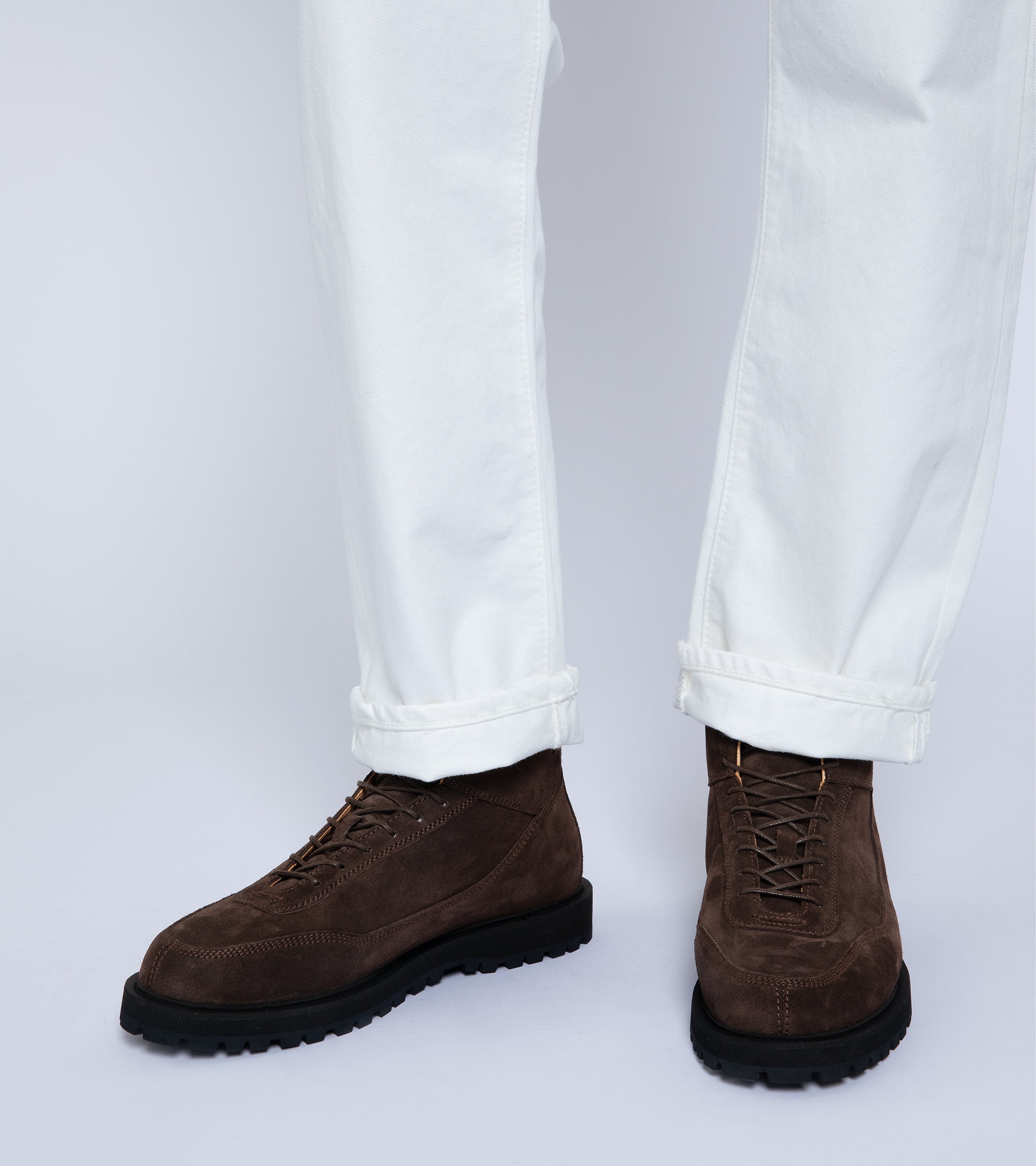 CQP Sabulo Suede Boot: Dark Brown