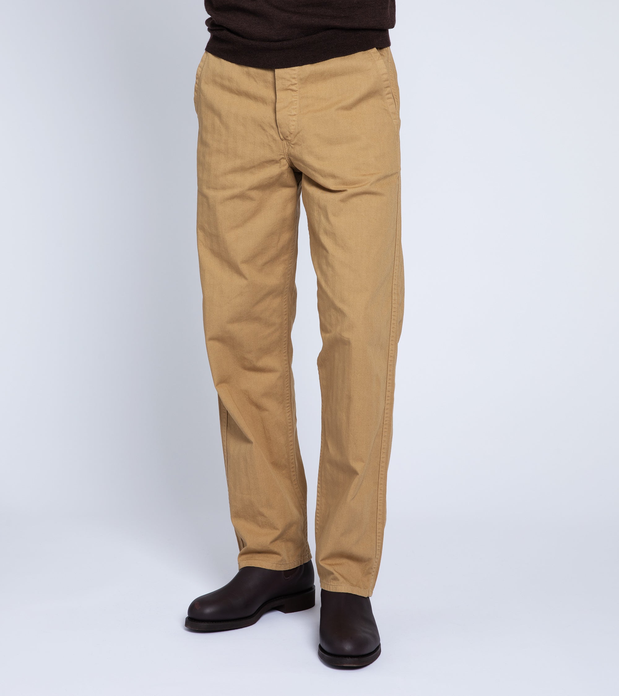 OrSlow French Work Pants: Tan