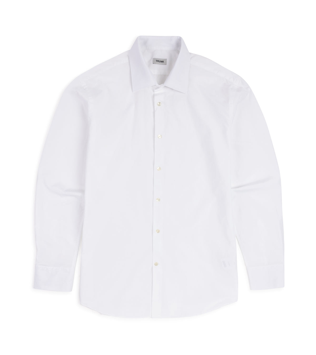 Trunk Allsop Cotton Poplin Formal Shirt: White