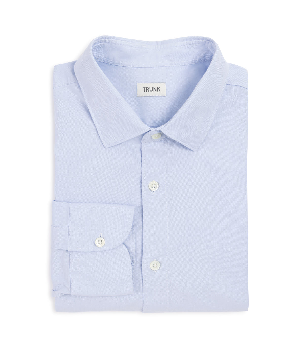 Trunk Austin Cotton Oxford Shirt: Light Blue