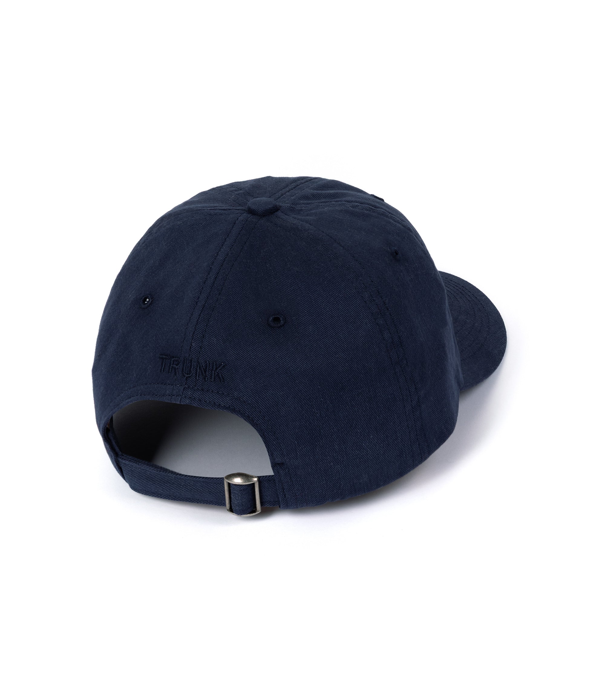 Trunk Brushed Cotton Twill Baseball Cap: Navy
