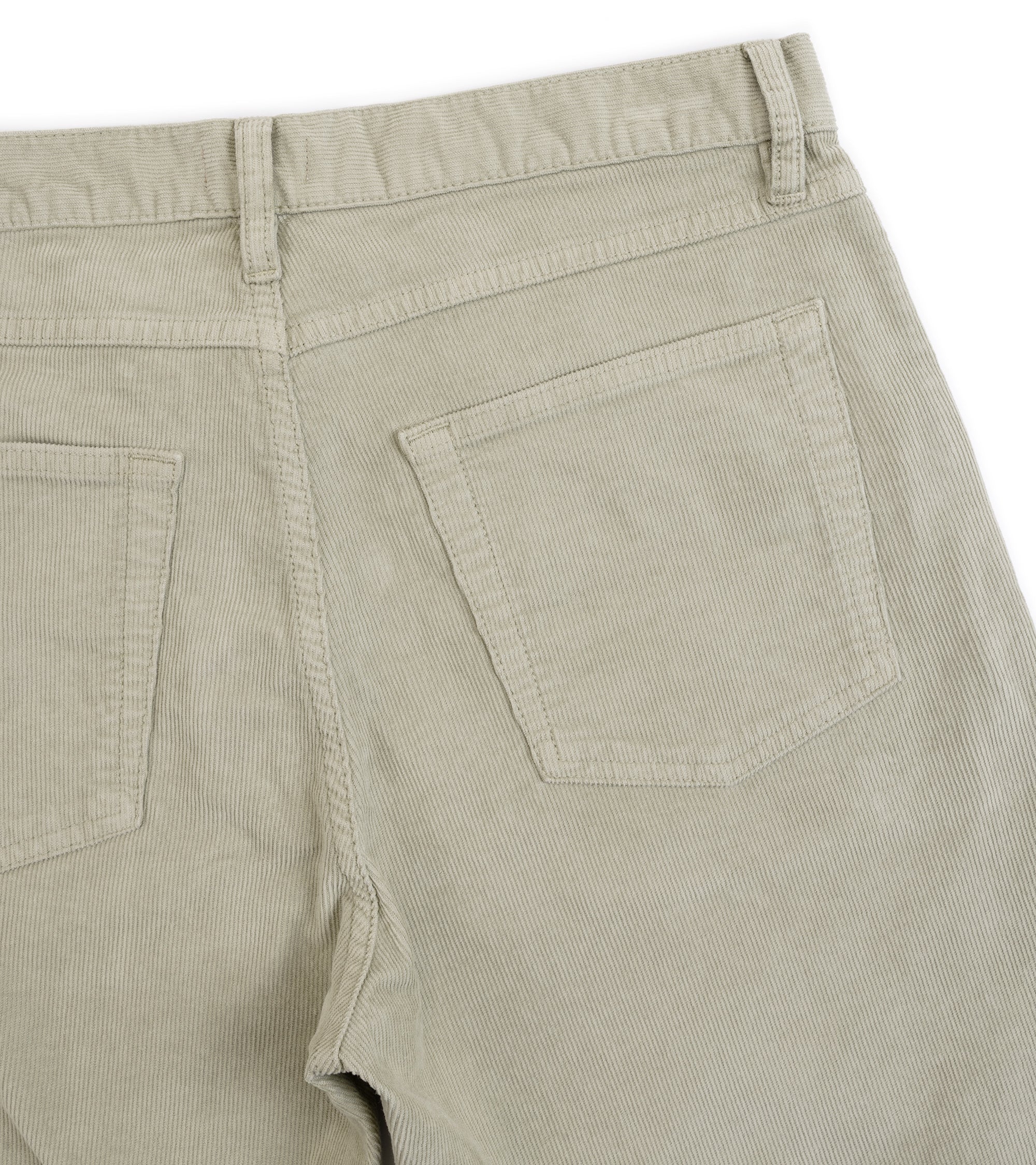 Trunk Dean Corduroy 5 Pocket Trousers: Oyster Grey