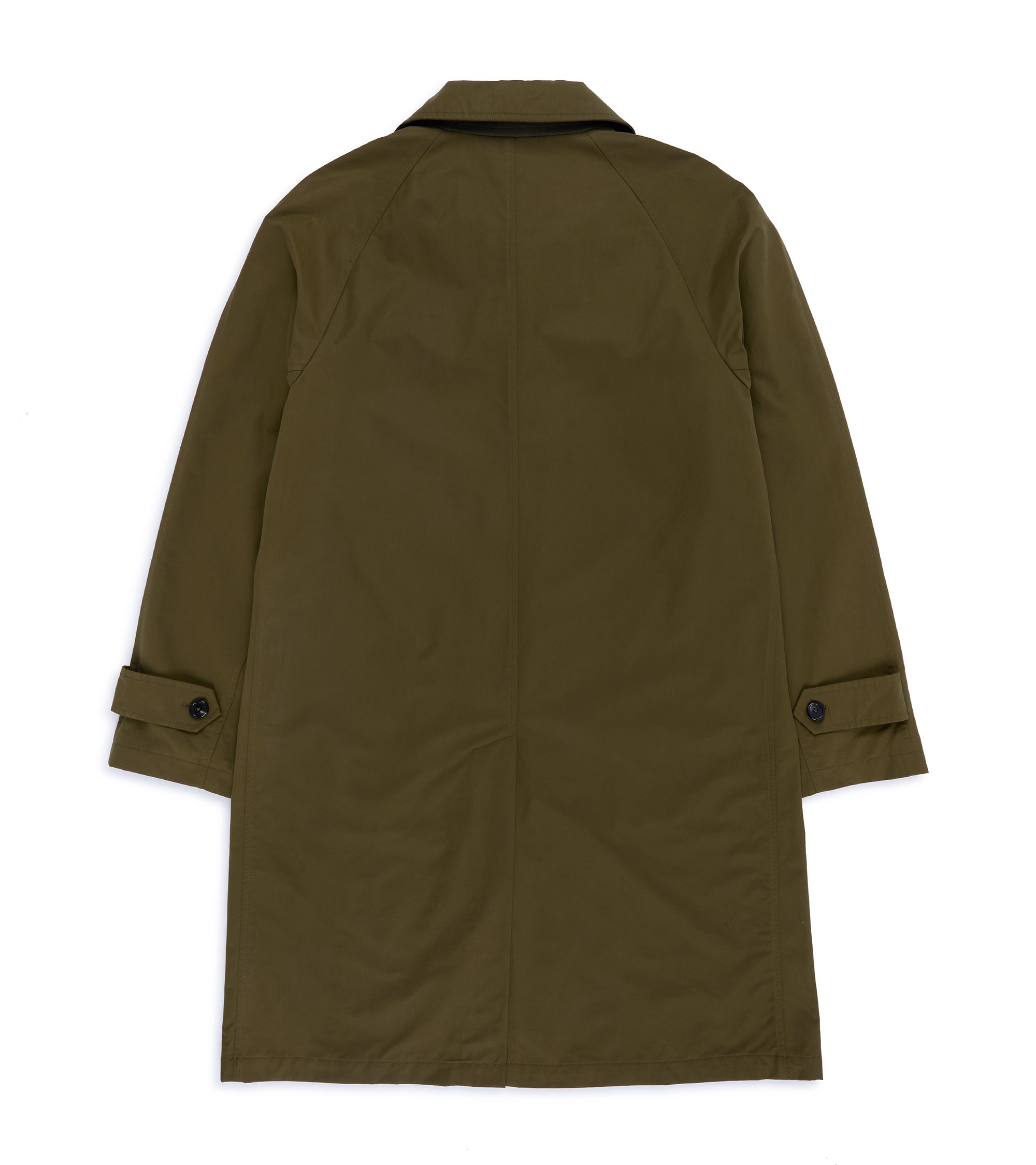Trunk Harding Cotton Blend Raincoat: Olive