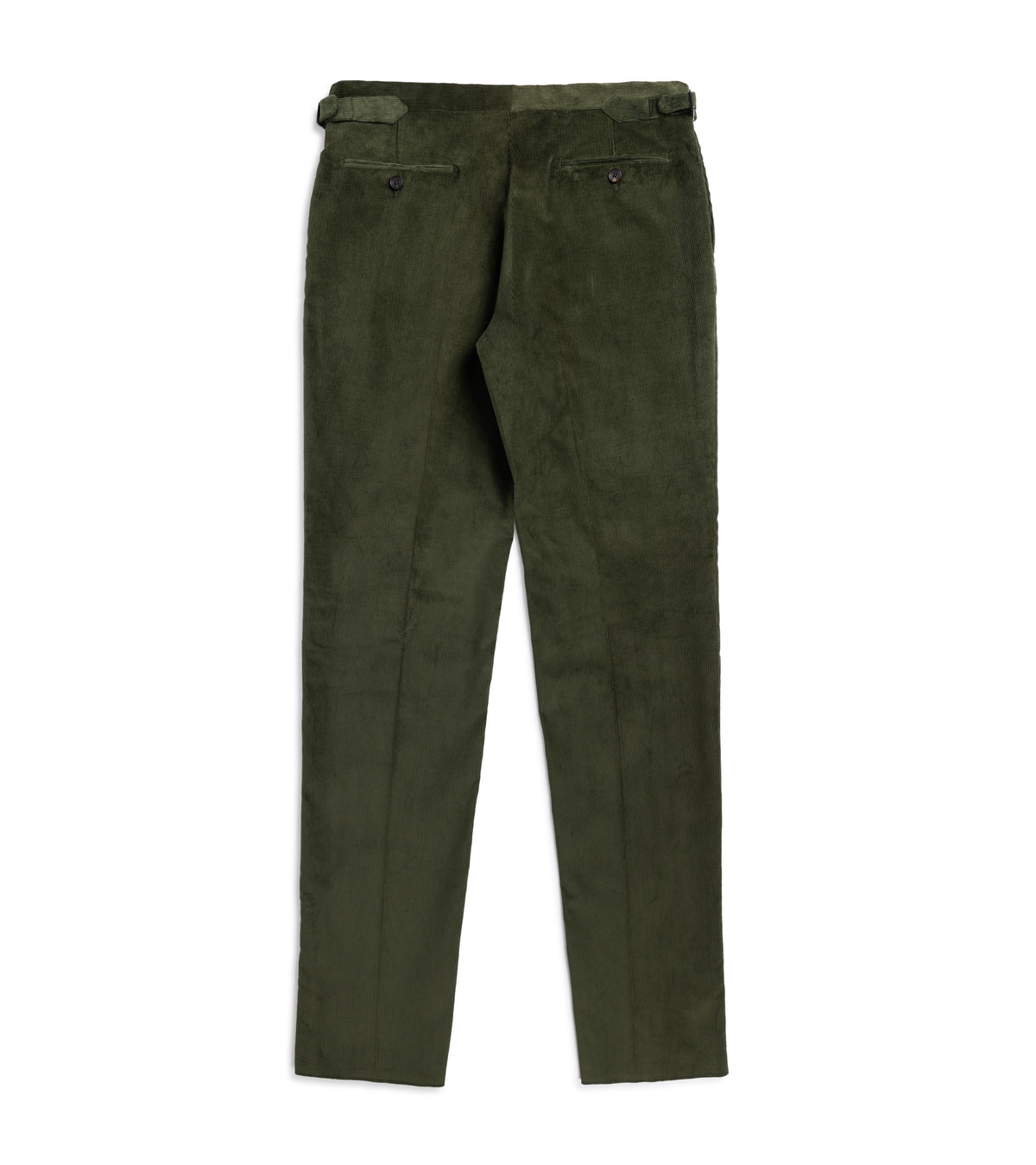 Trunk Hutton Cotton Corduroy Tailored Trousers: Olive
