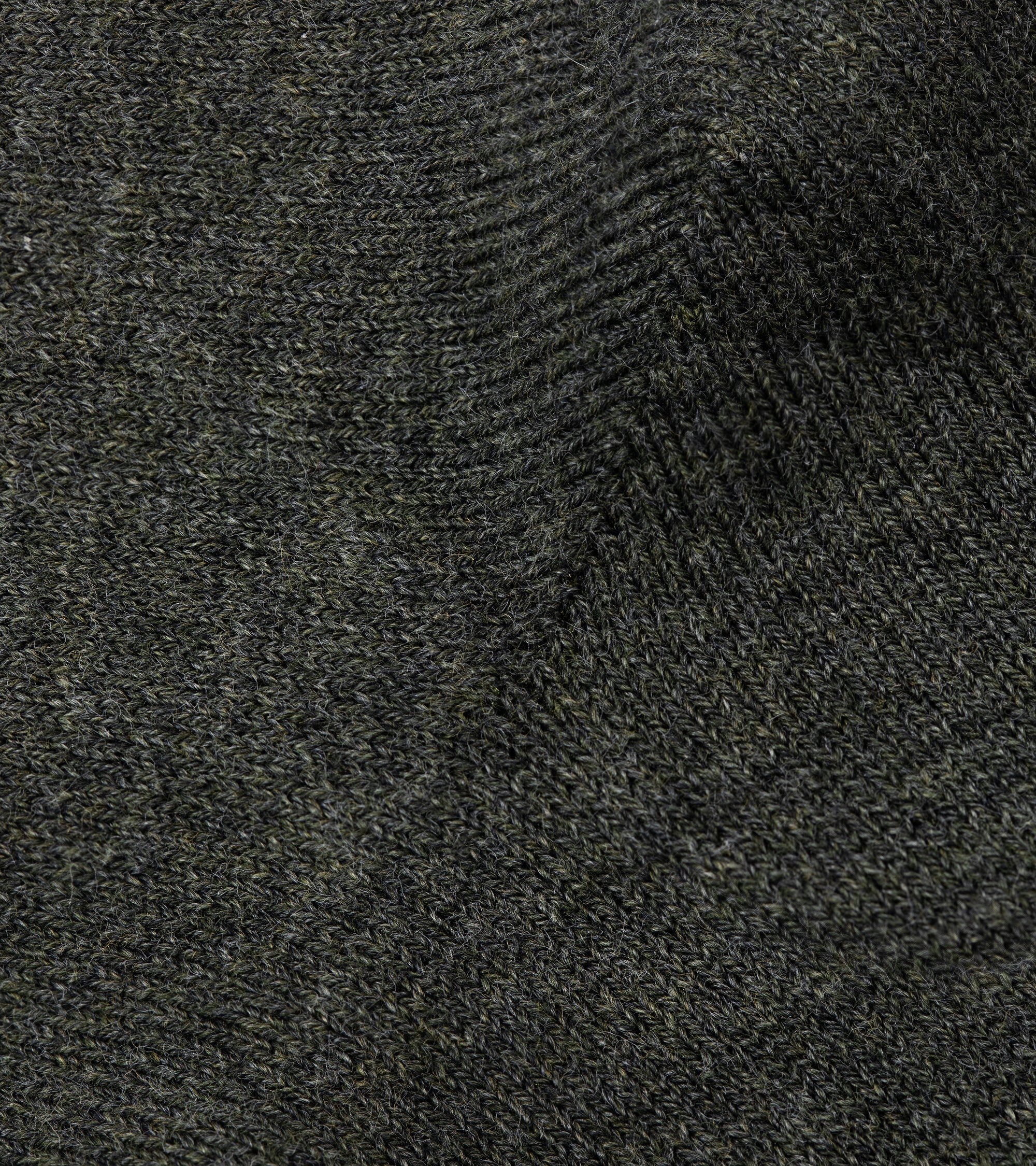 Trunk Plain Cotton Socks: Green