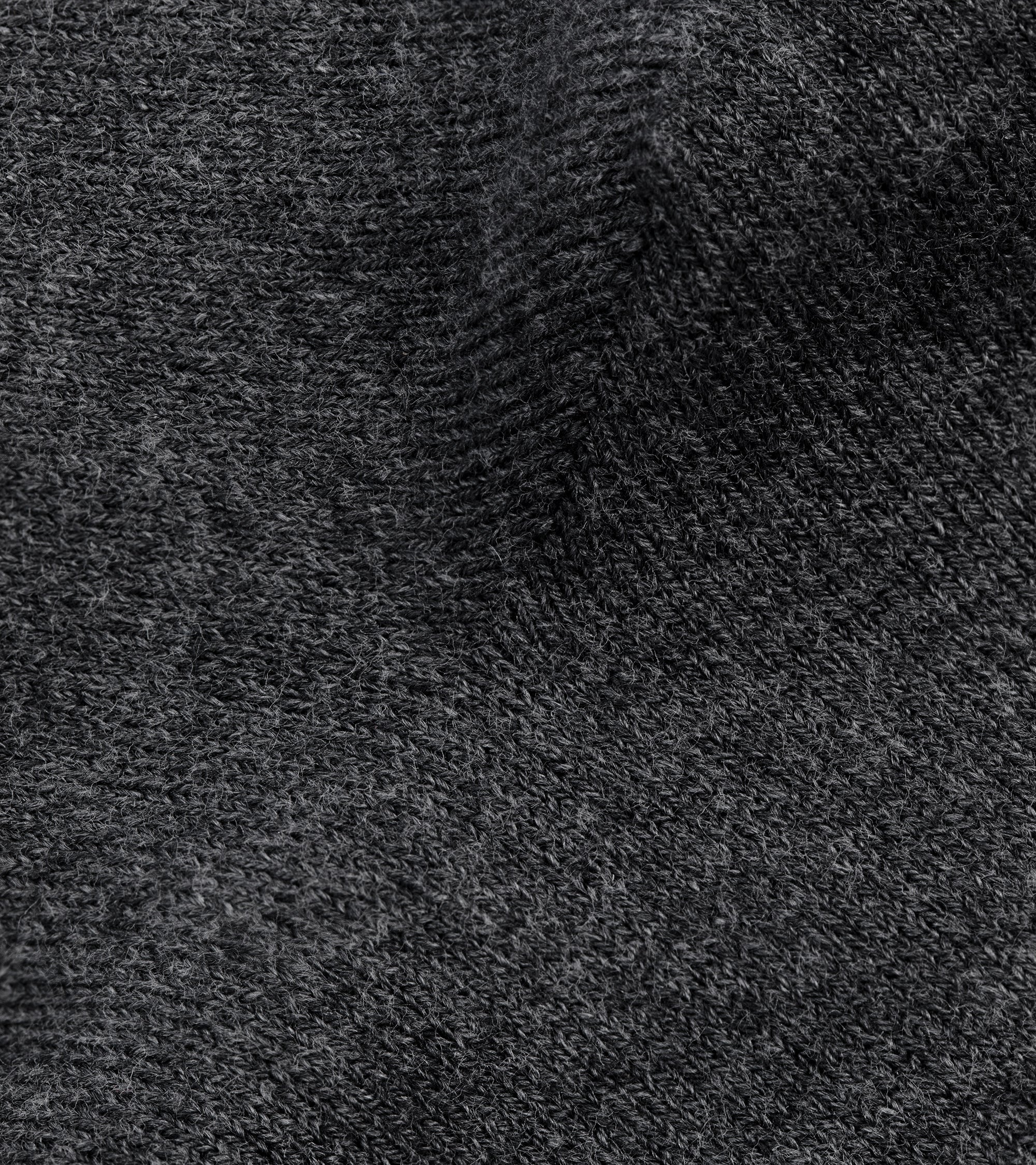 Trunk Plain Cotton Socks: Grey
