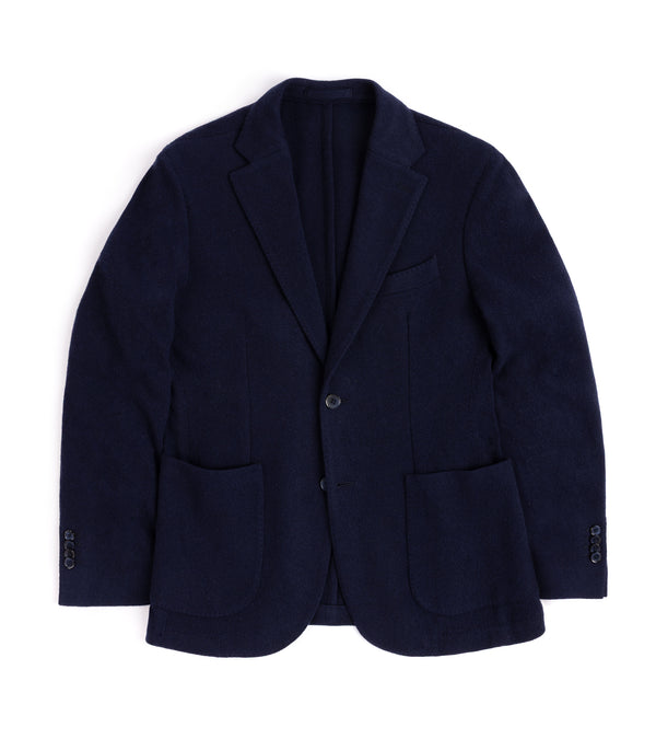 Trunk Walbrook Cashmere Jersey Jacket: Navy
