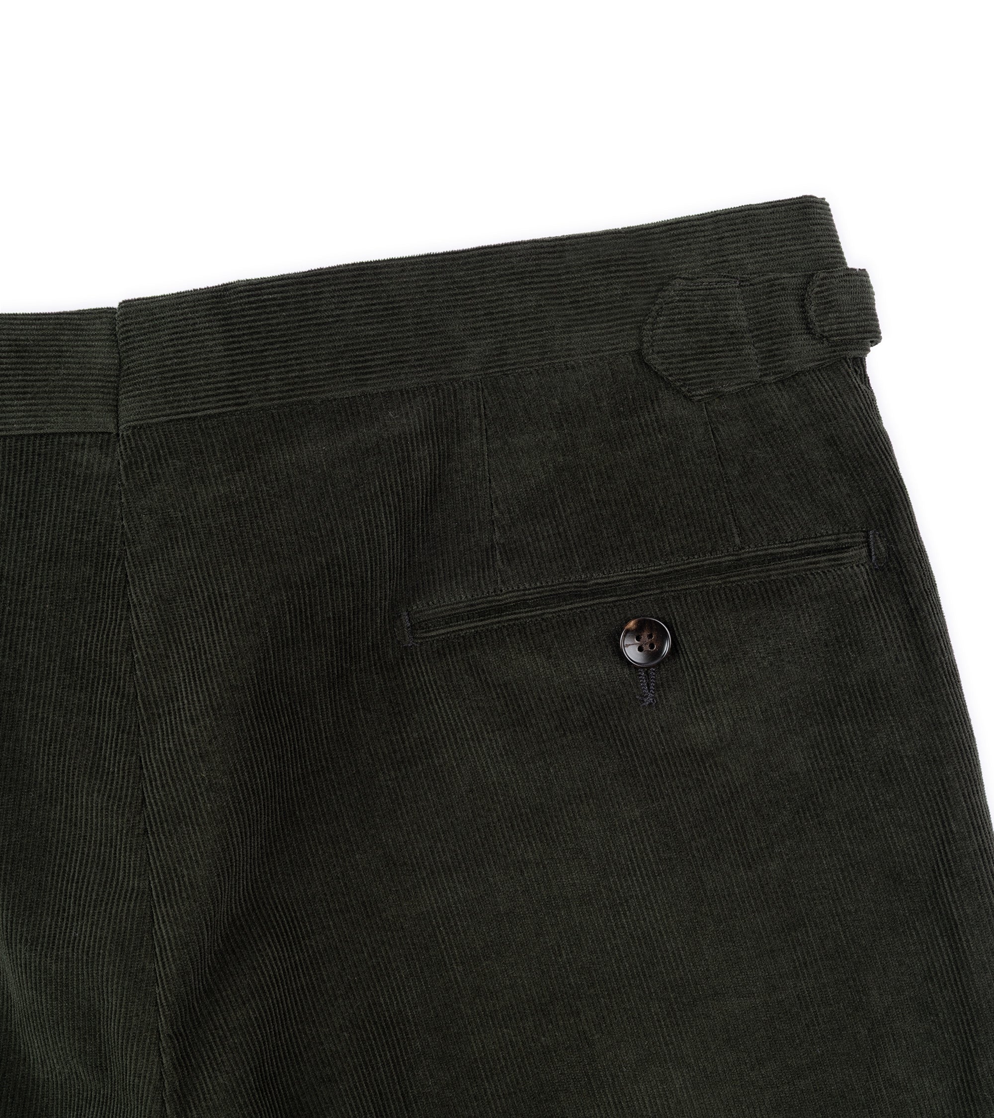 Trunk Walbrook Cotton Corduroy Suit Trousers: Olive
