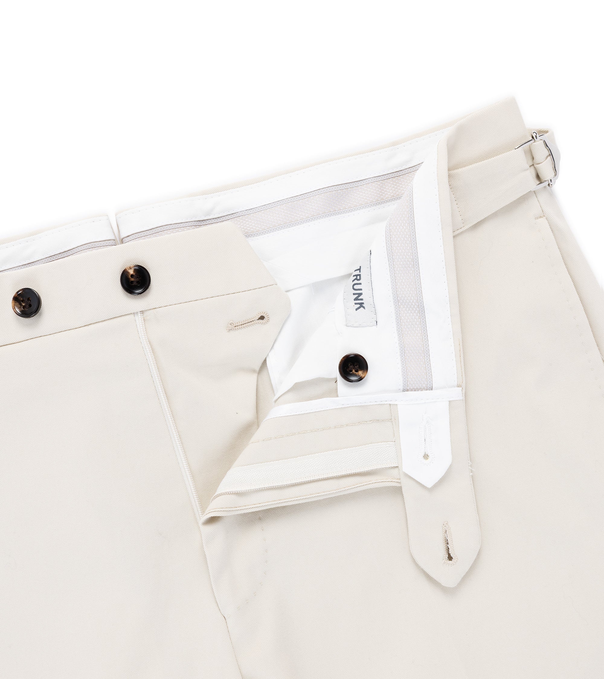 Trunk Walbrook Cotton Trousers: Light Beige
