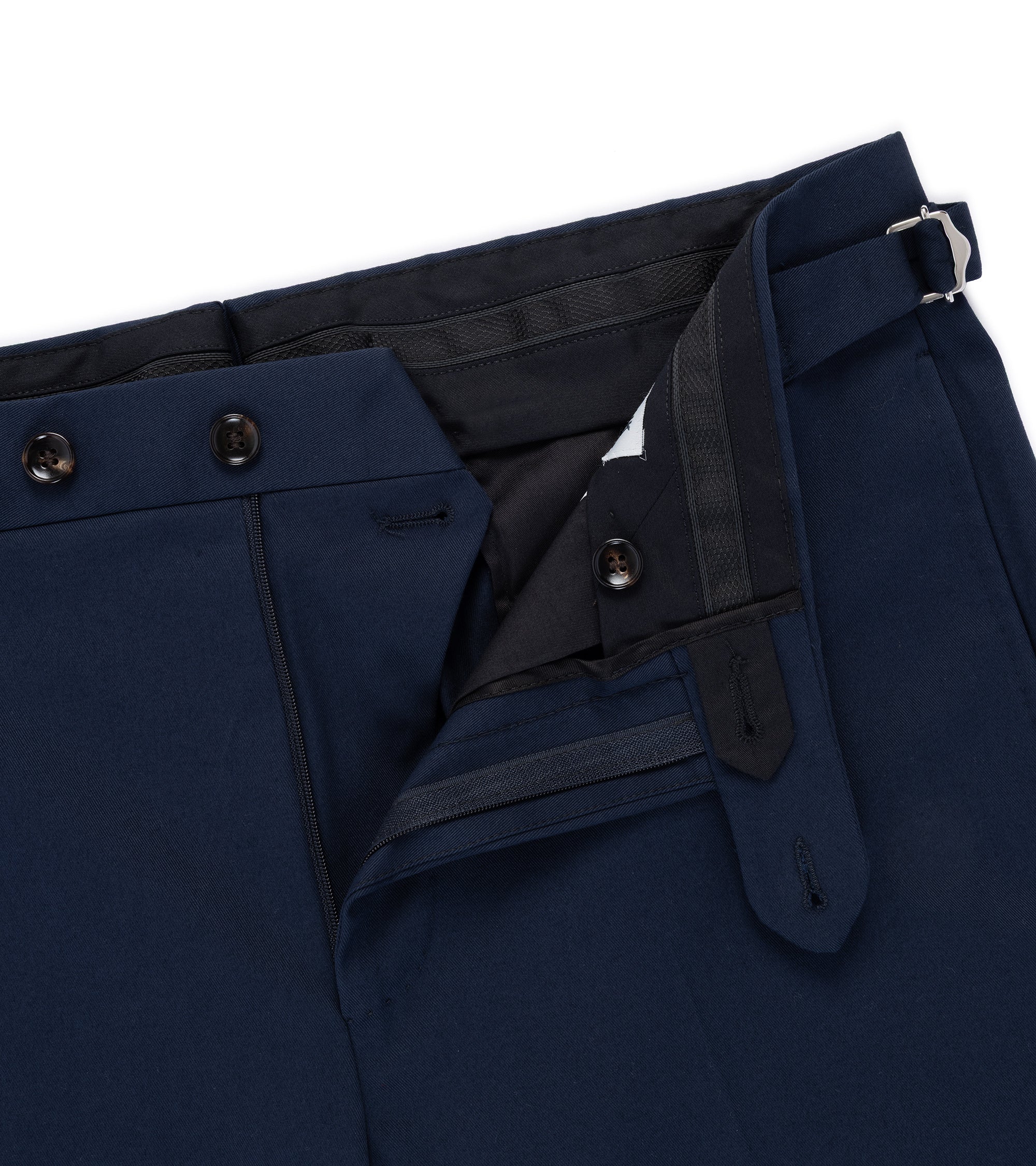 Trunk Walbrook Cotton Trousers: Navy