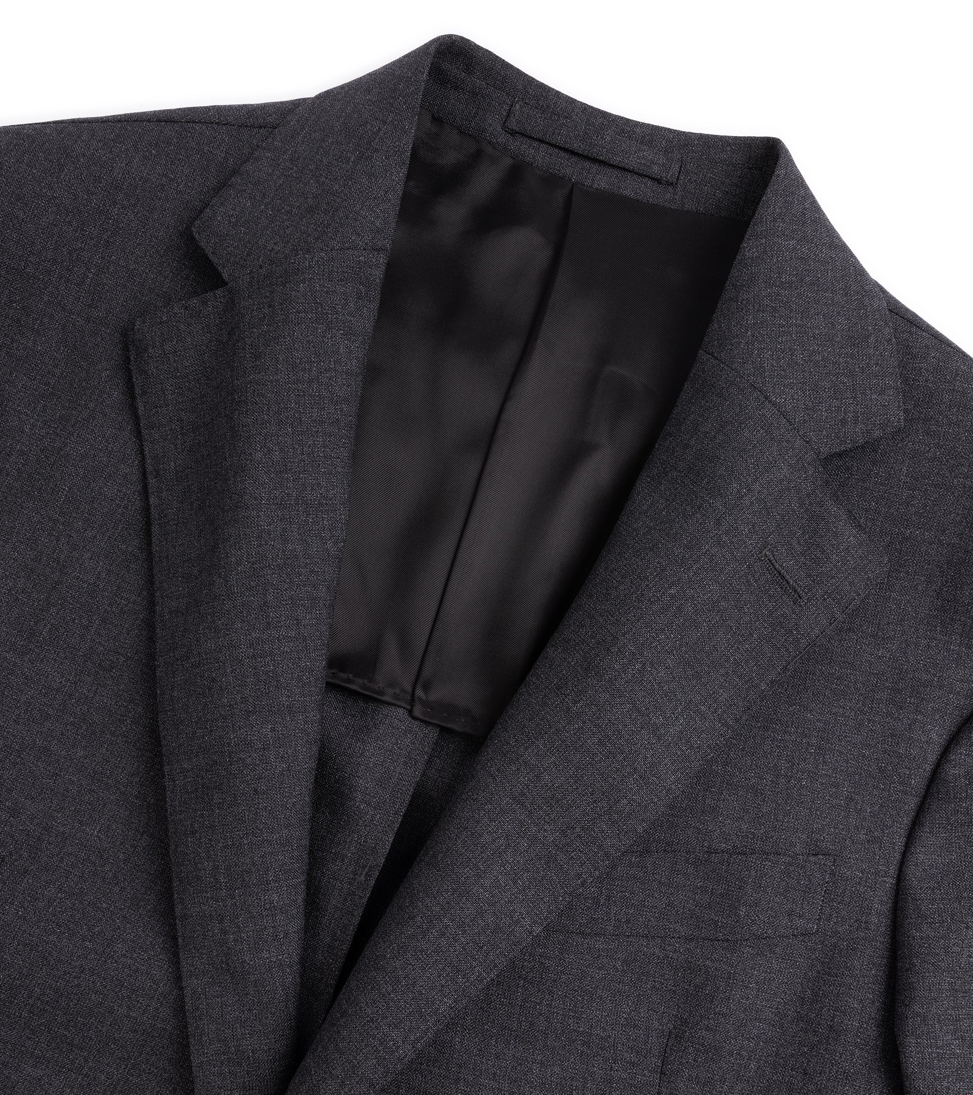 Trunk Walbrook High Twist Wool Suit Jacket: Grey