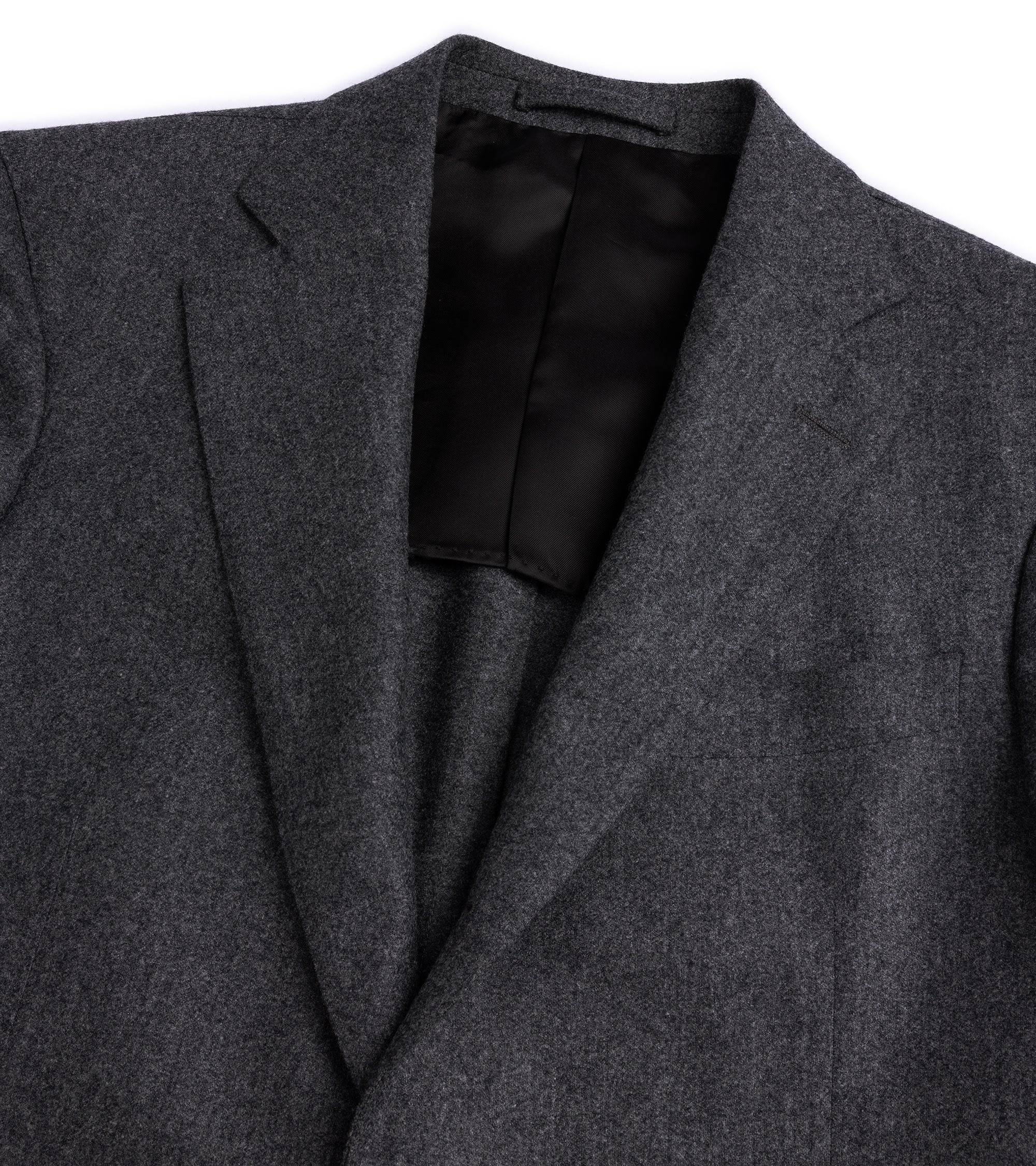 Trunk Walbrook Wool Flannel Suit Jacket: Grey