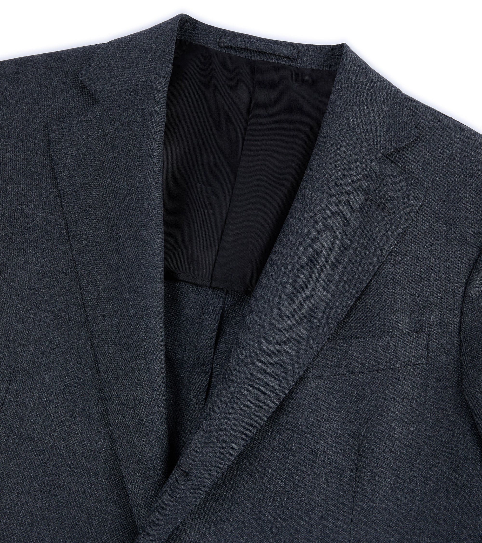 Trunk Walbrook Wool Fresco Suit Jacket: Grey