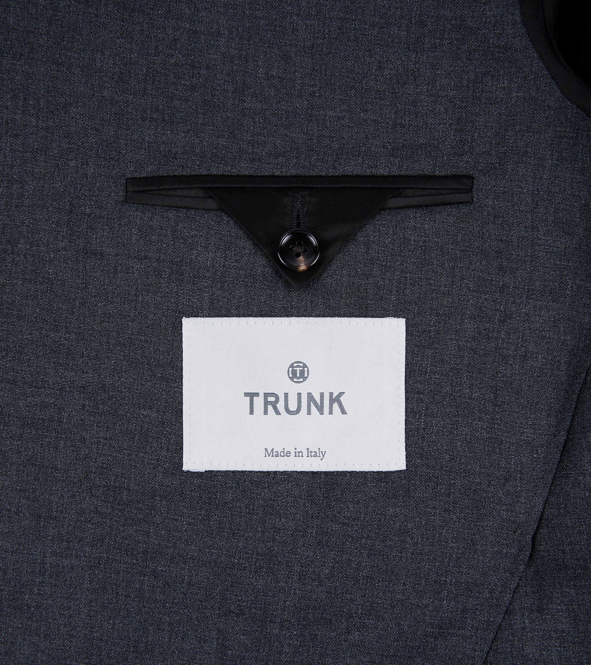Trunk Walbrook Wool Fresco Suit Jacket: Grey