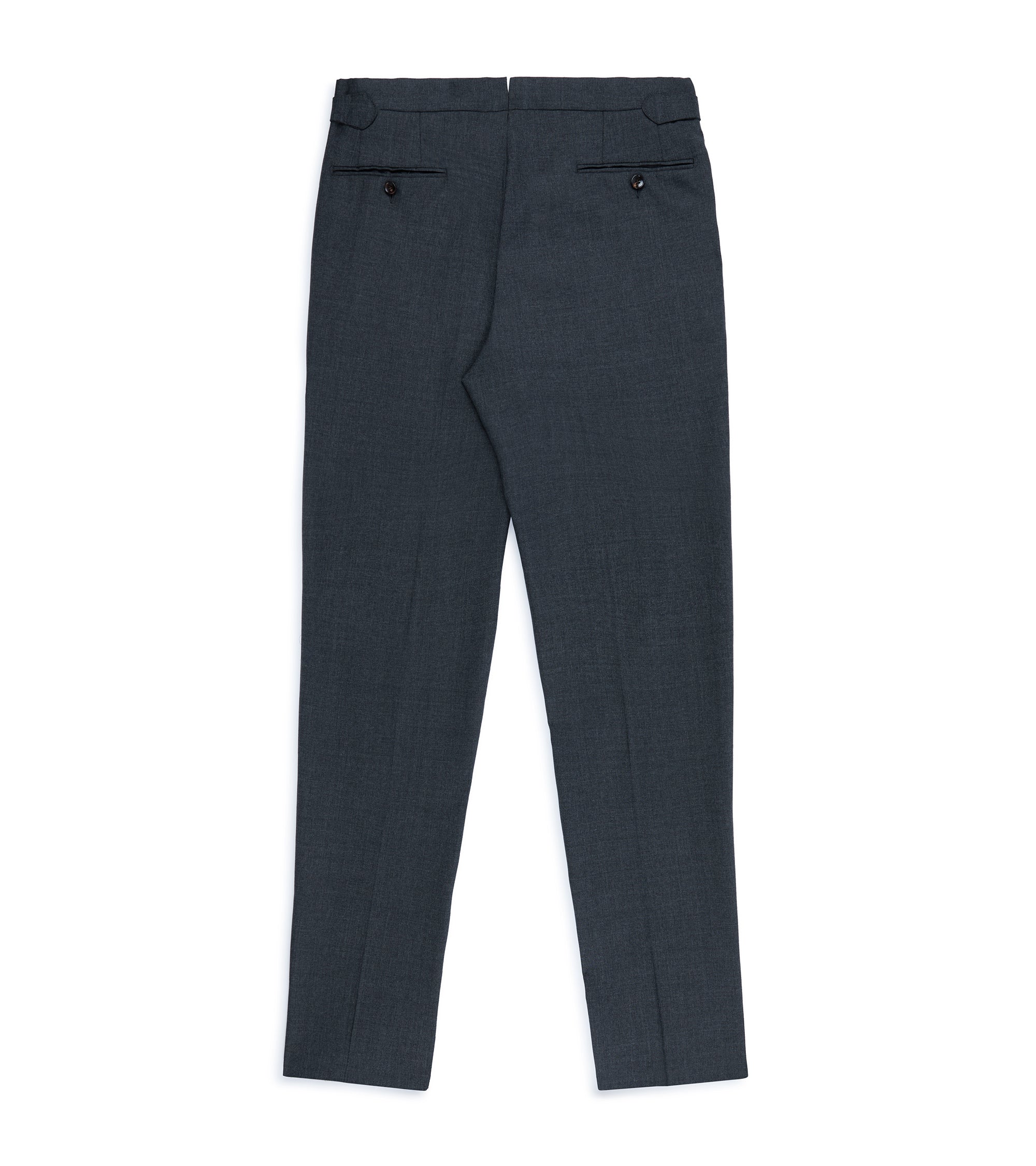 Trunk Walbrook Wool Fresco Suit Trousers: Grey