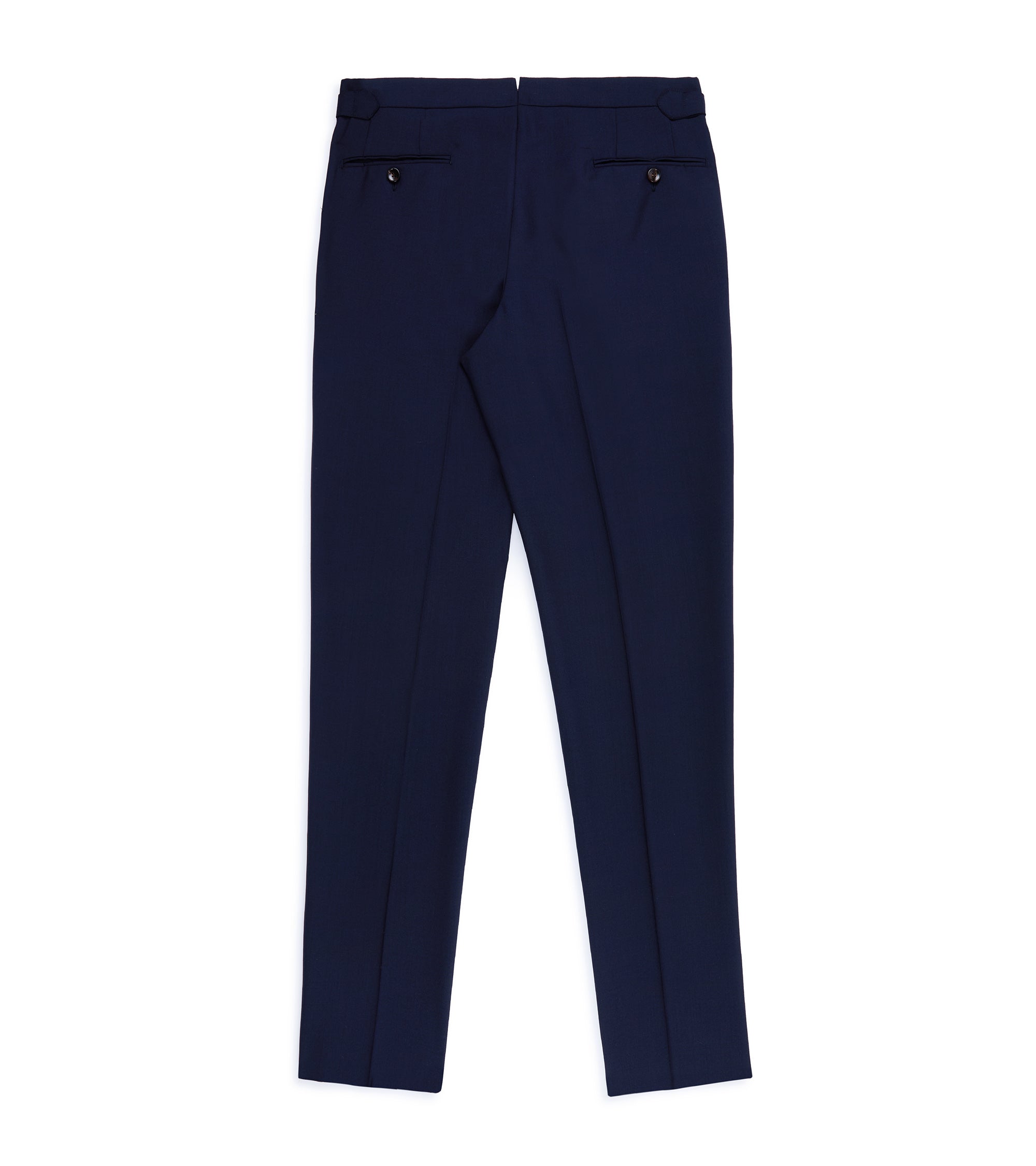 Trunk Walbrook Wool Fresco Suit Trousers: Navy
