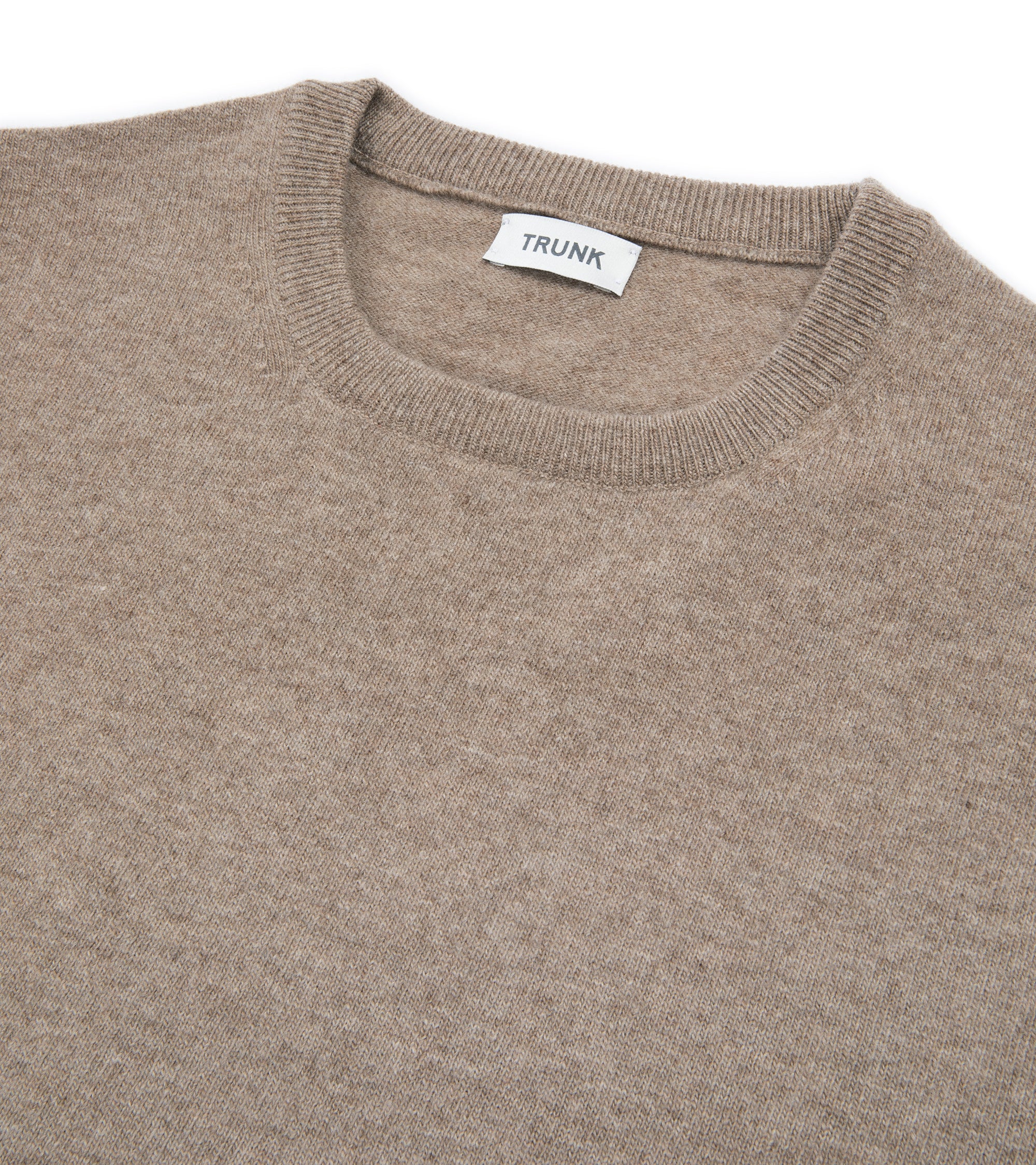 Trunk Walden Geelong Crew Neck Sweater: Natural