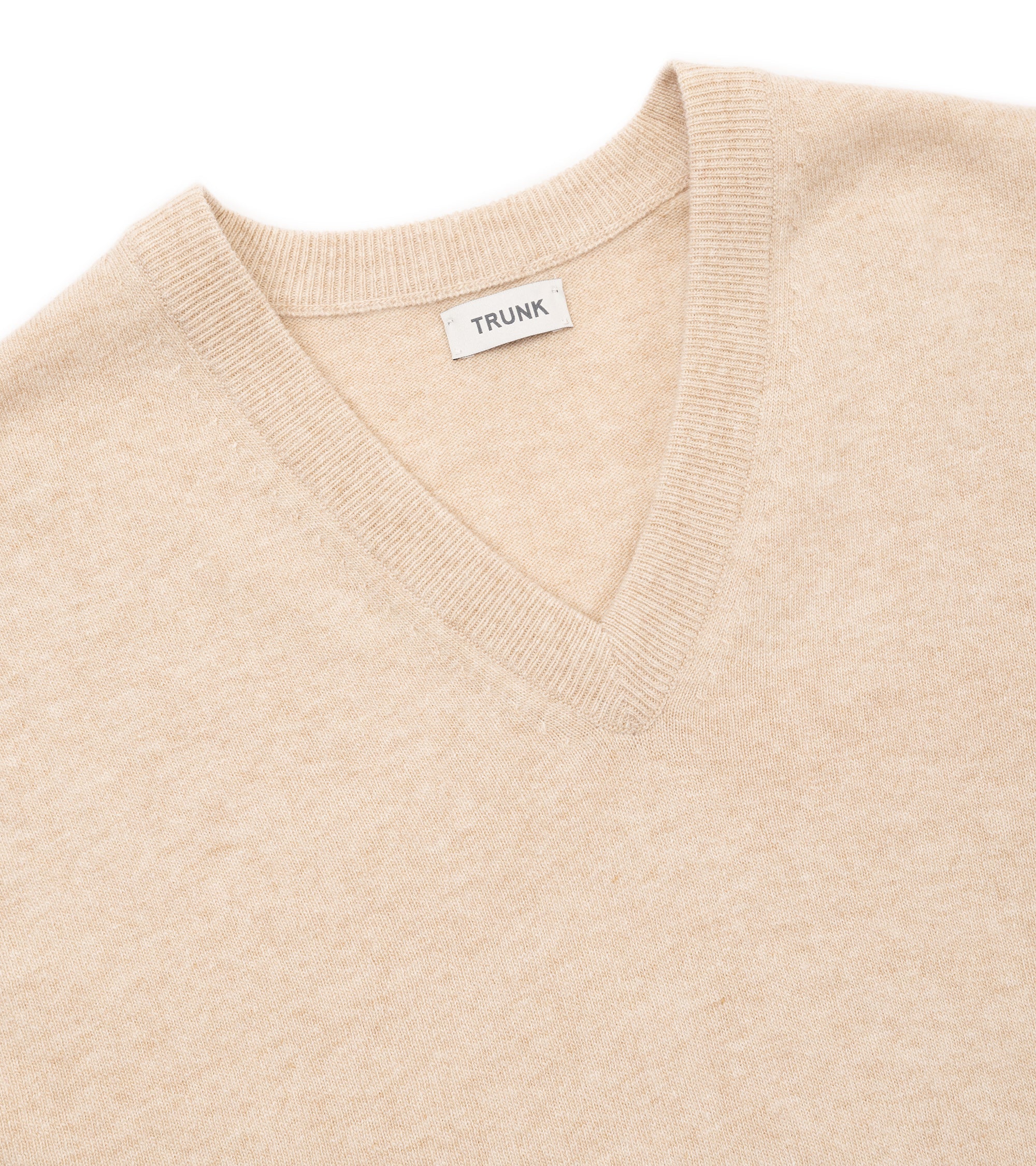 Trunk Walden Geelong V Neck Sweater: Oatmeal