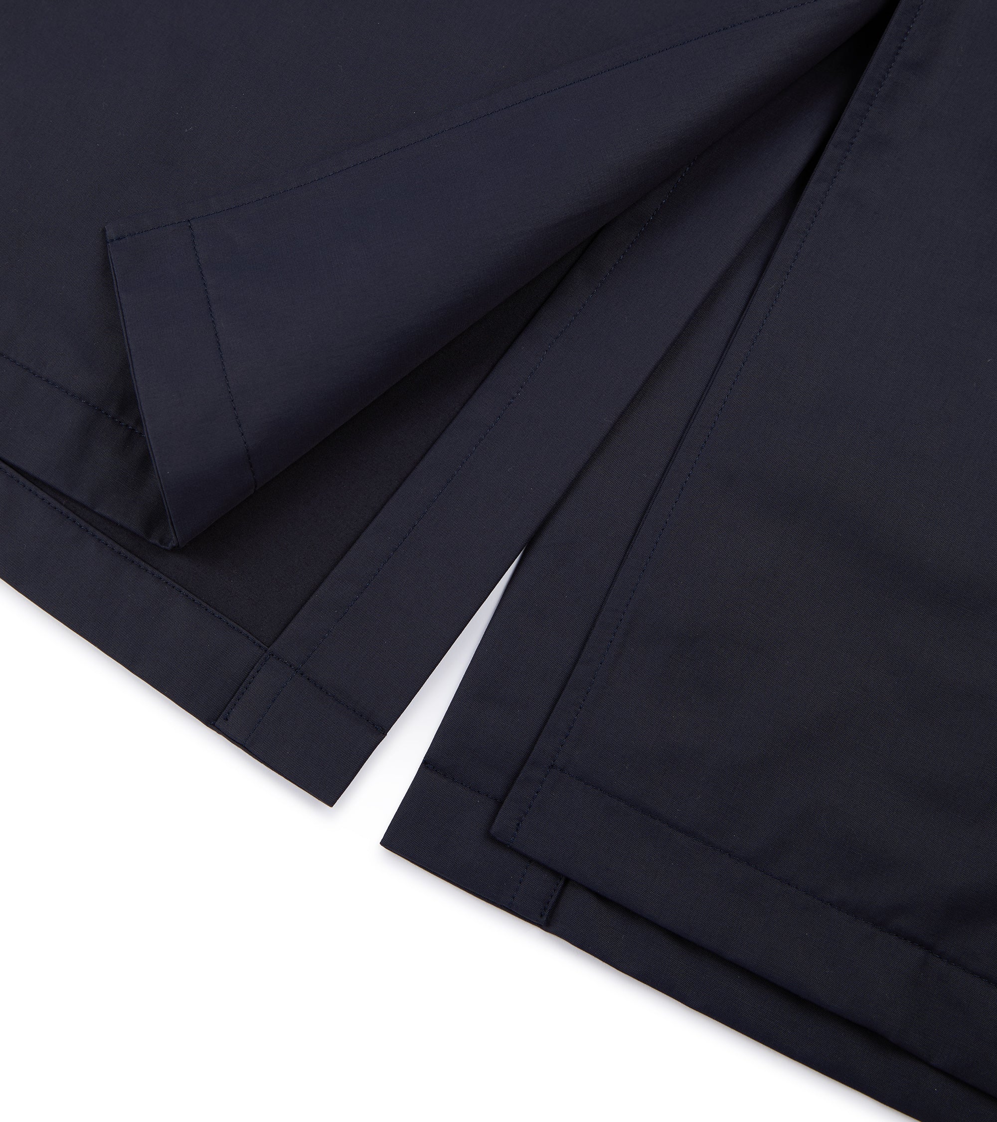 Trunk Harding Cotton Blend Raincoat: Navy