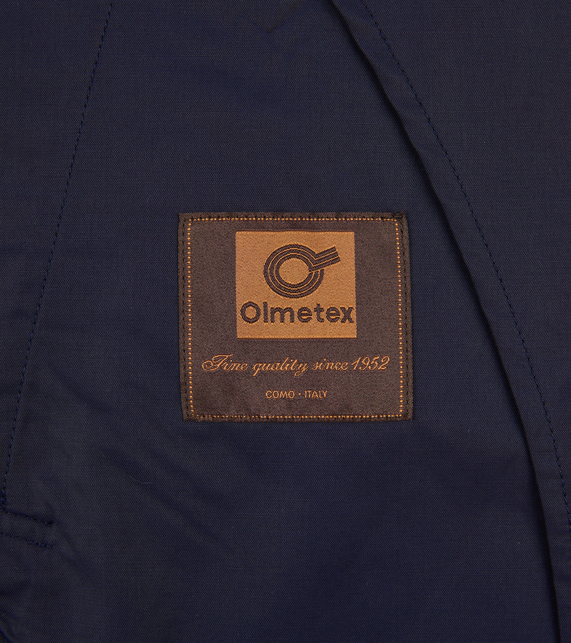 Trunk Harding Cotton Blend Raincoat: Navy