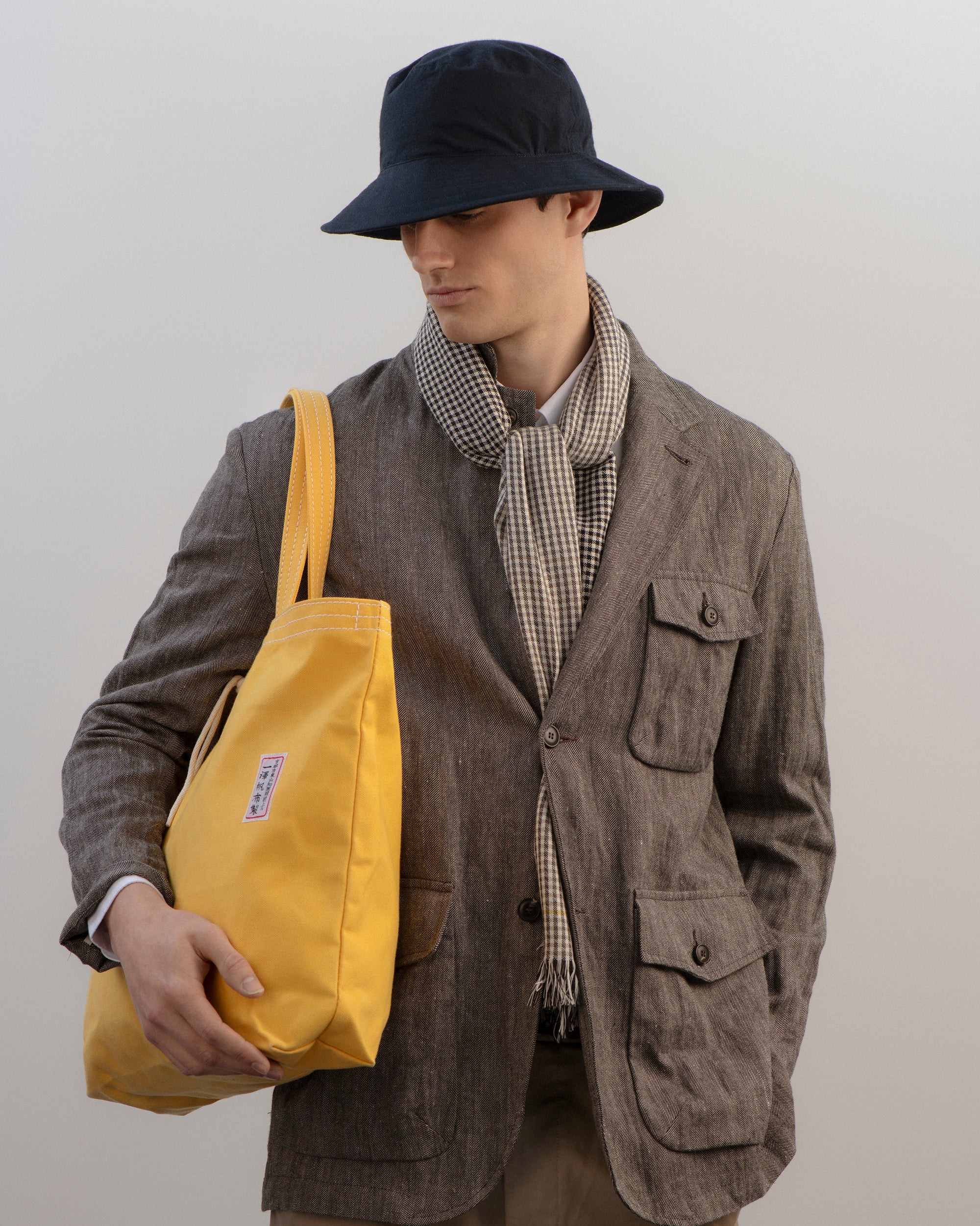 Mühlbauer Joost Light Cotton Bucket Hat: Navy