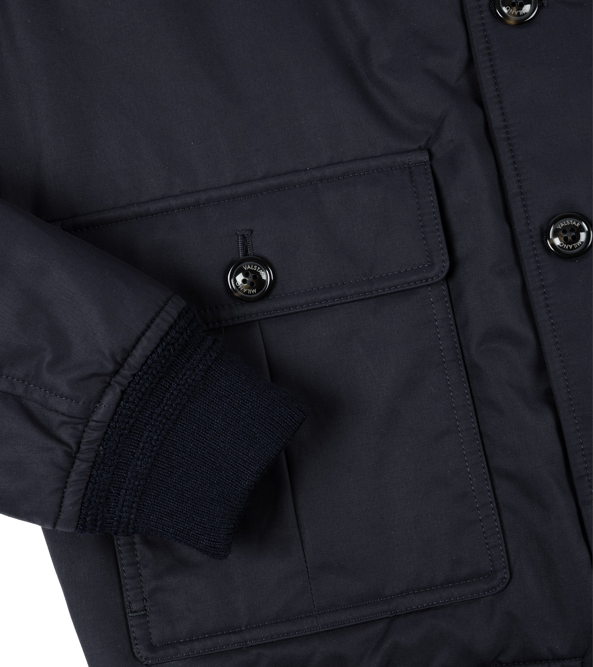 Valstar Valstarino Cotton Nylon Jacket: Navy