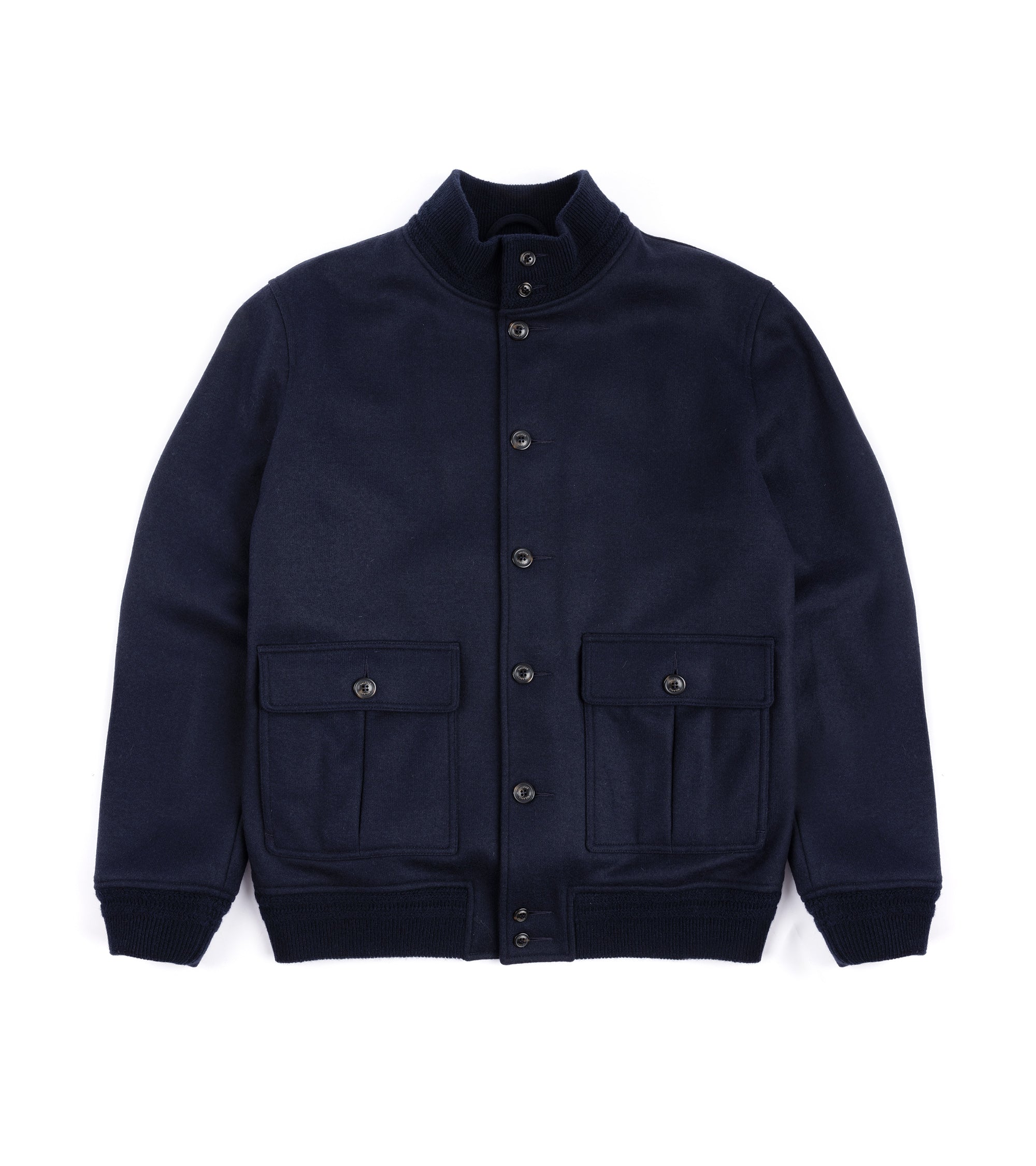 Valstar Valstarino Wool Jersey Jacket: Navy