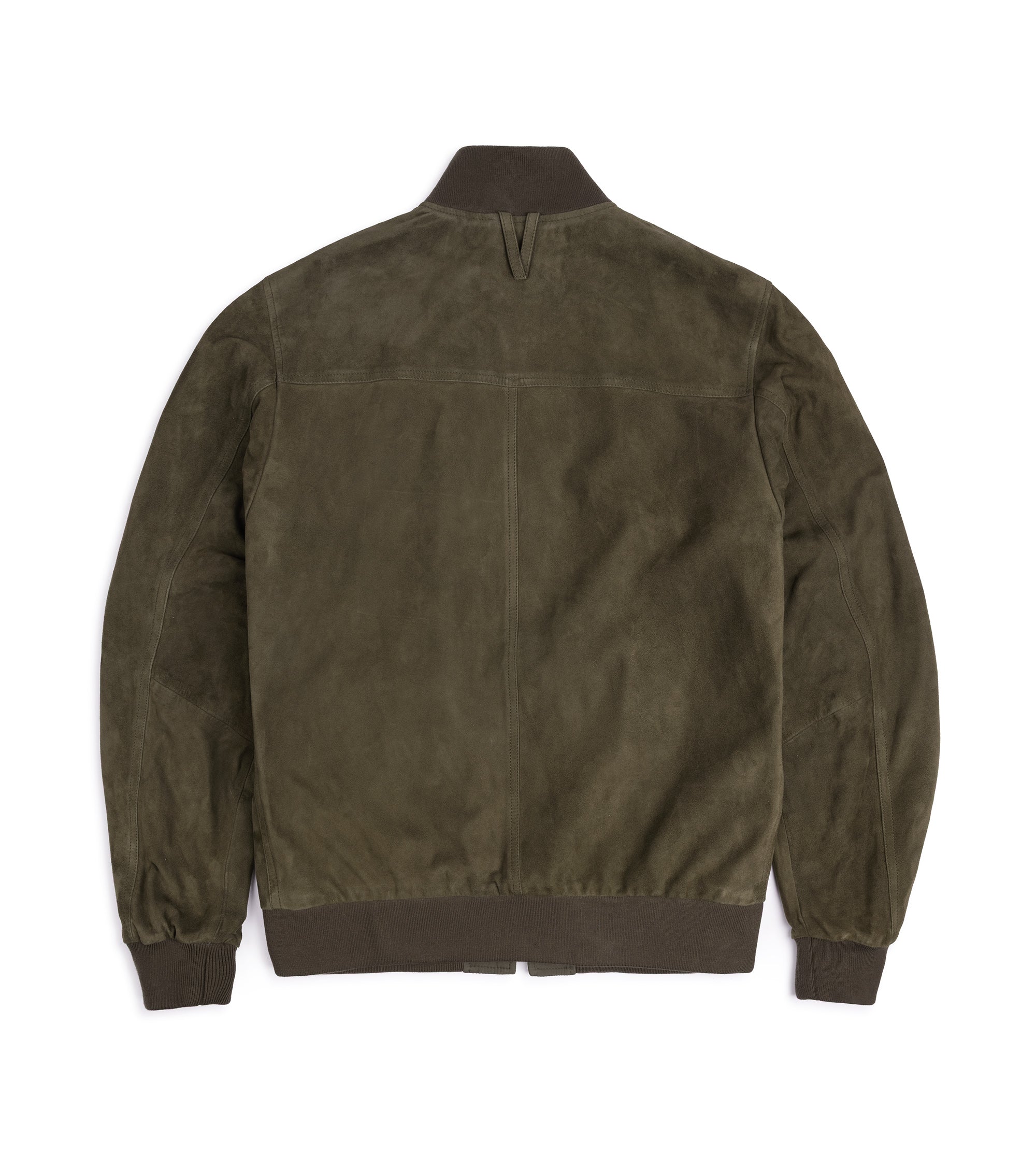 Valstar for Trunk Valstarino Reversible Suede Jacket: Moss