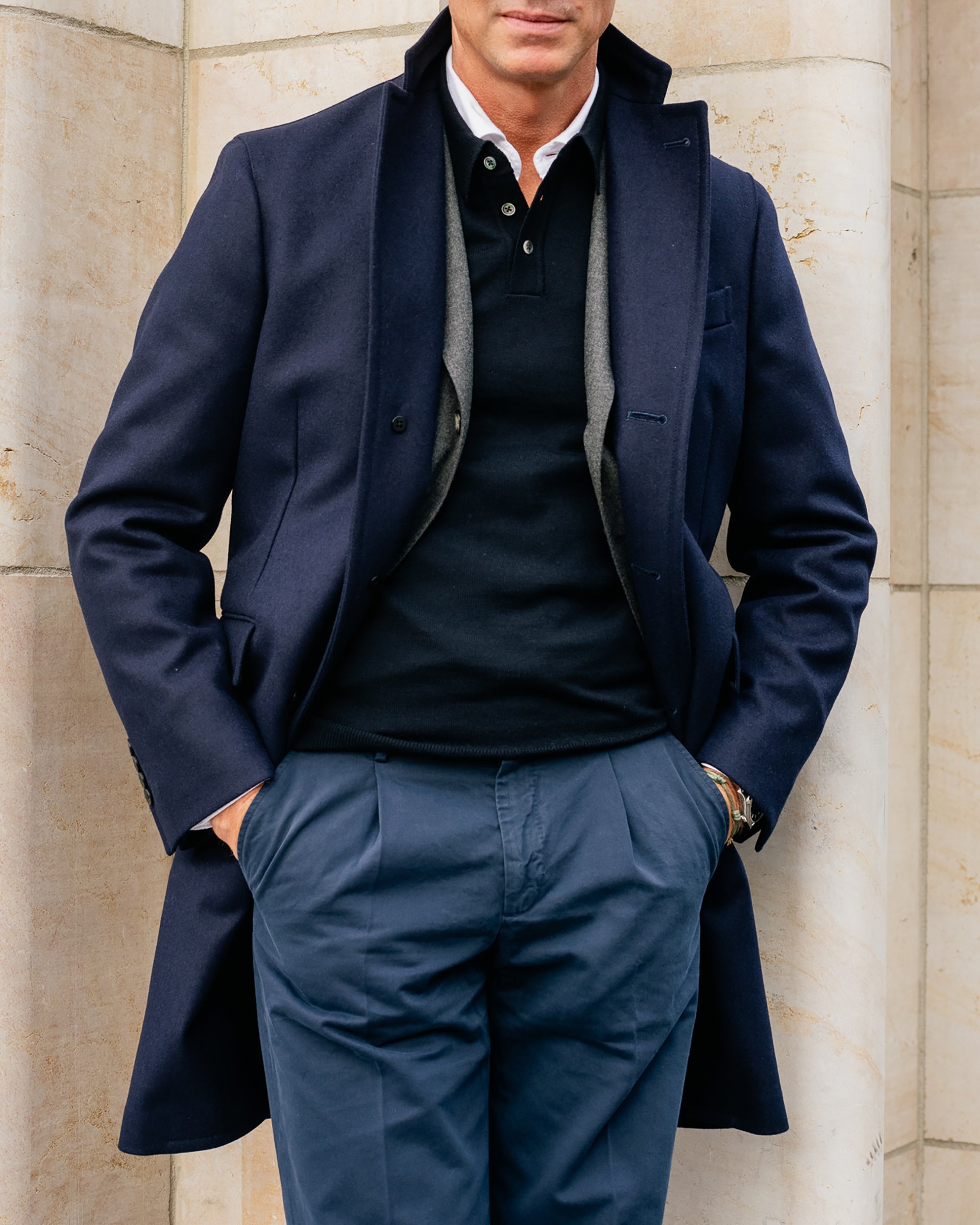 01.
Boglioli Wool K-Coat...