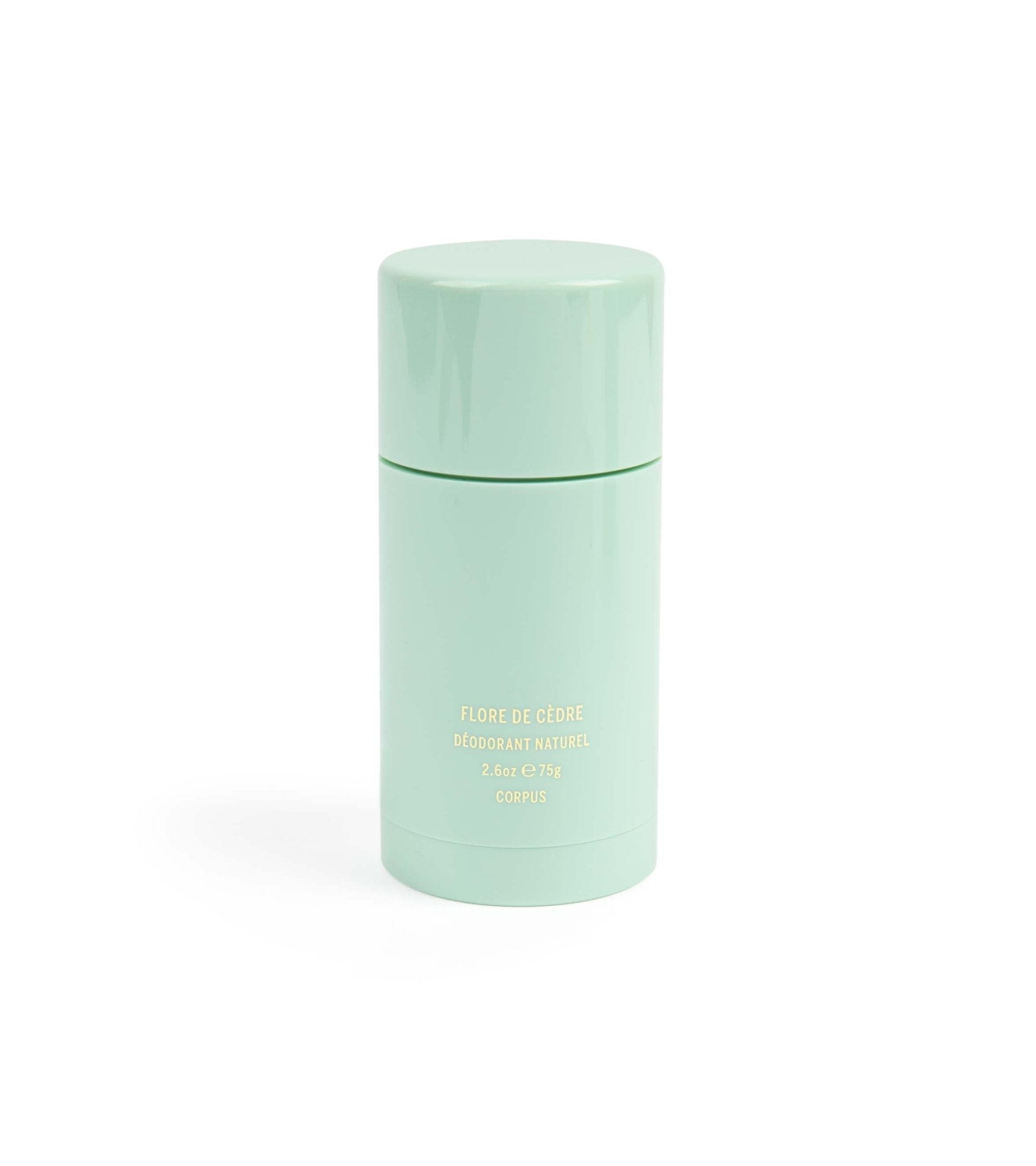Corpus Natural Deodorant: Cedar Flora - Trunk Clothiers