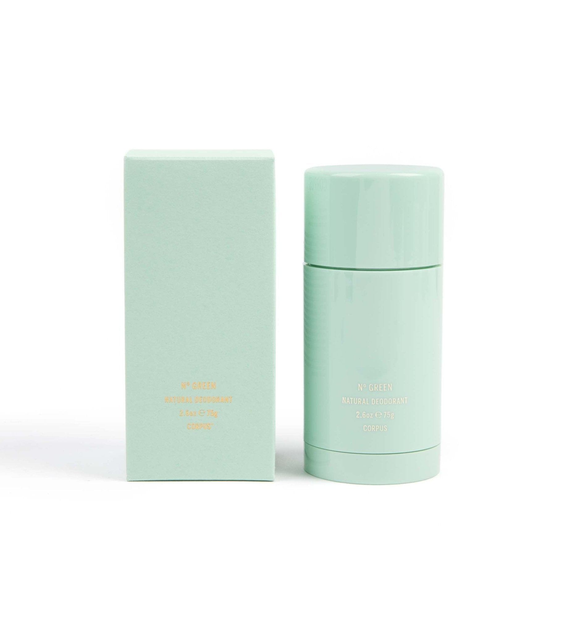 Corpus Natural Deodorant: Nº Green - Trunk Clothiers