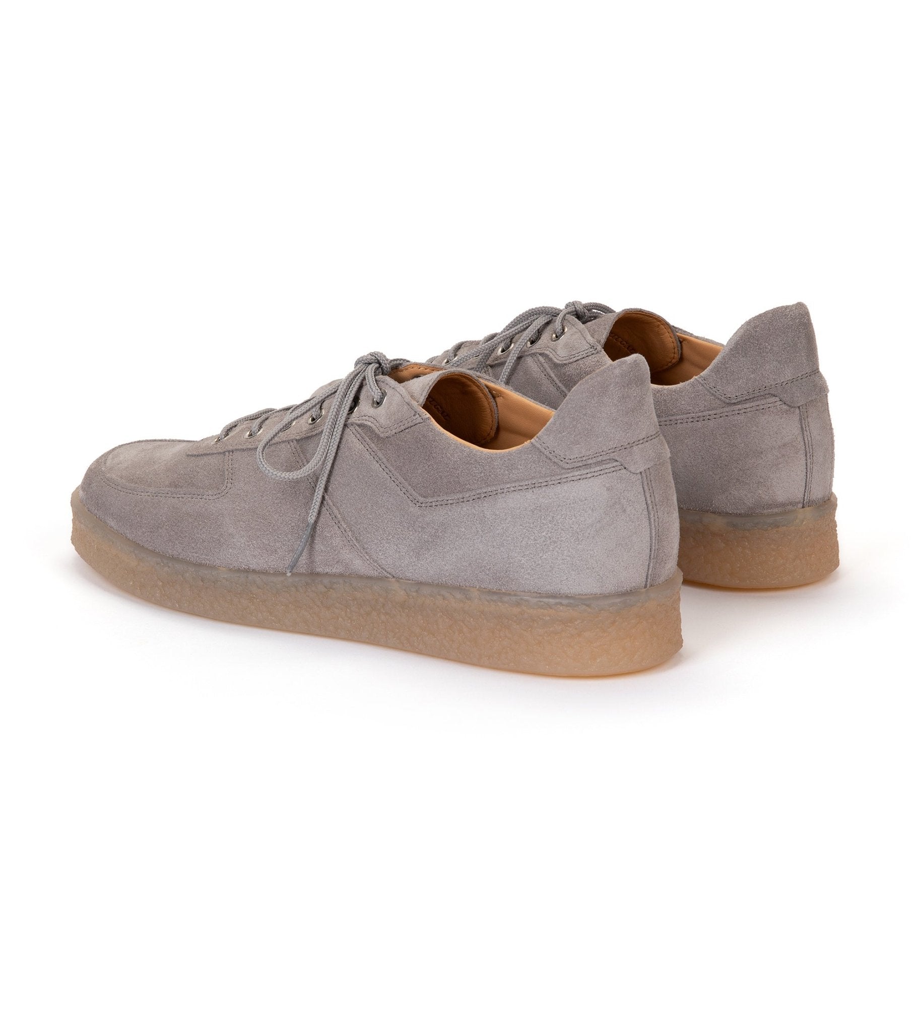 CQP Roamer Suede Sneaker: Cement - Trunk Clothiers