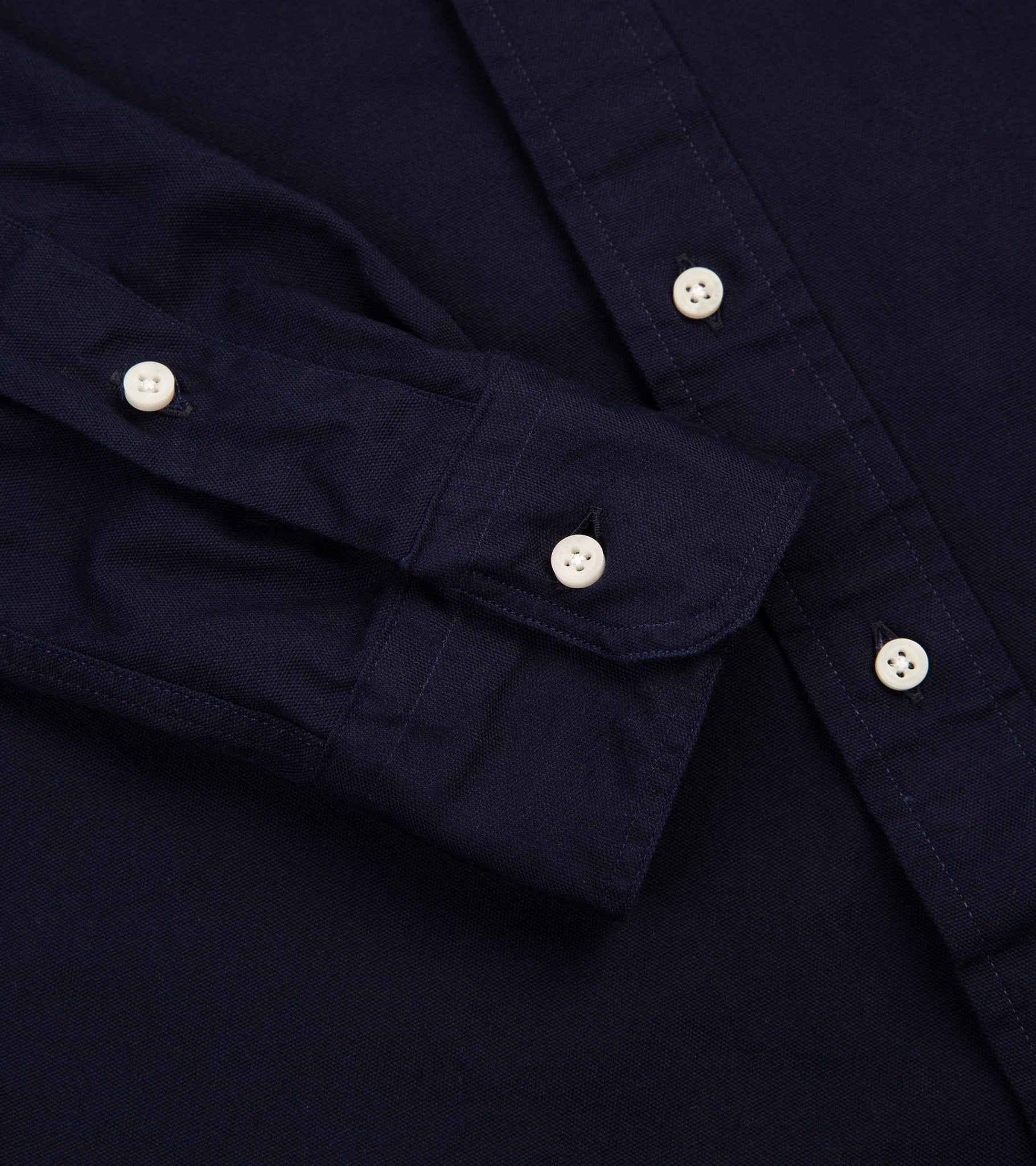 Gitman Vintage Oxford Shirt: Navy - Trunk Clothiers