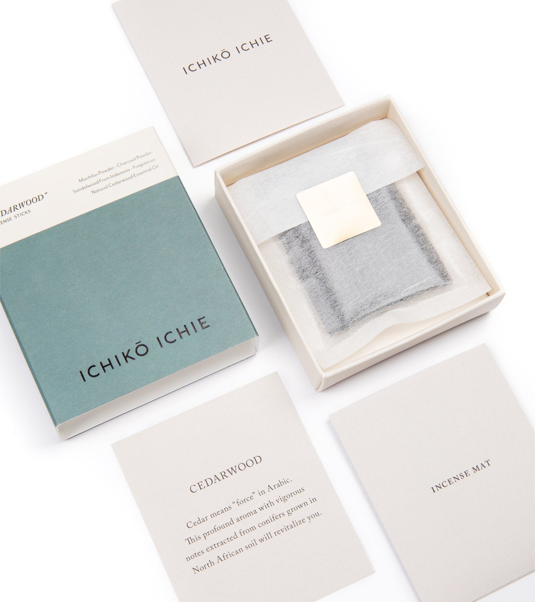 Ichiko Ichie Incense: Cedarwood - Trunk Clothiers
