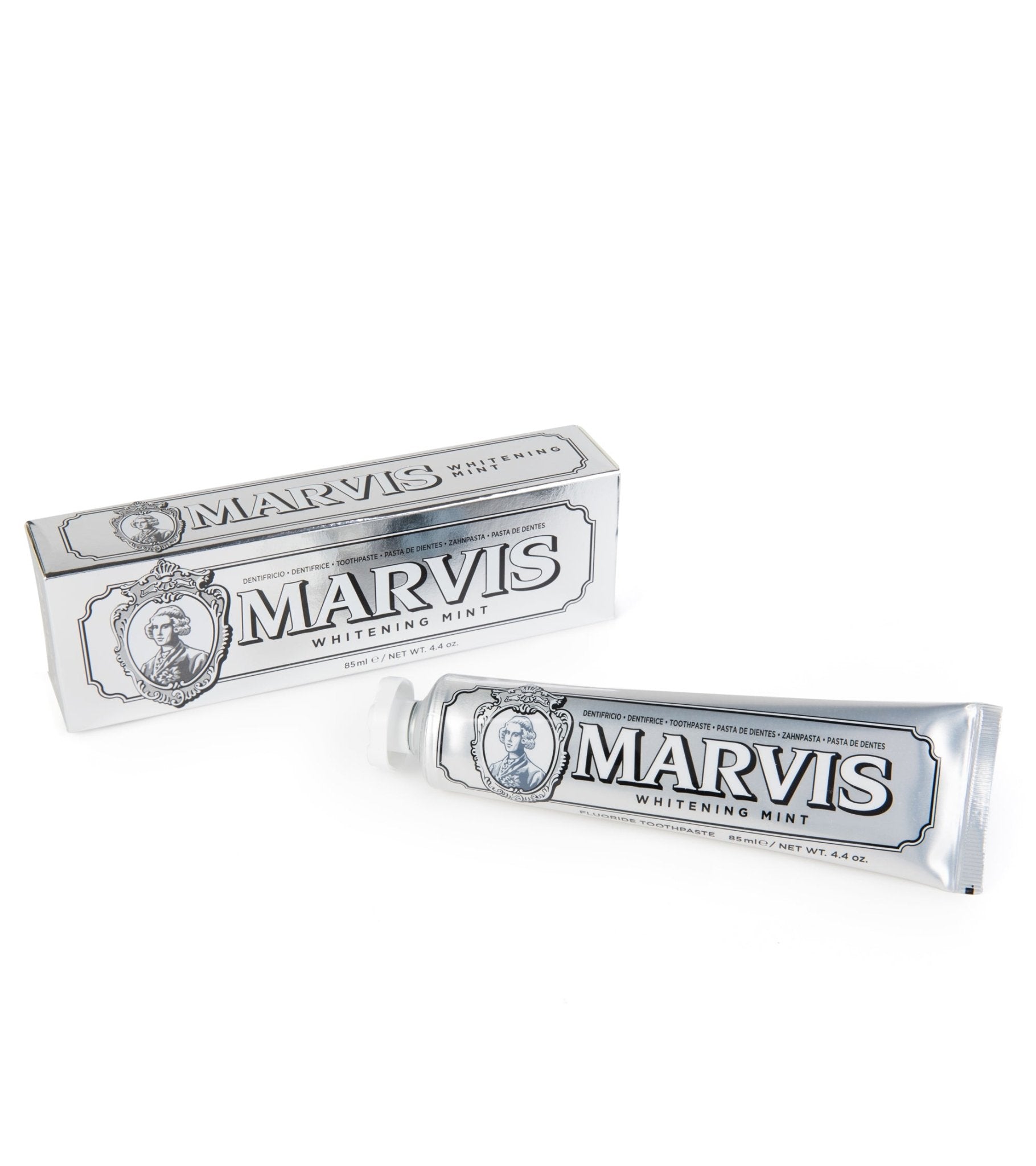 Marvis Toothpaste 85ml: Whitening Mint - Trunk Clothiers