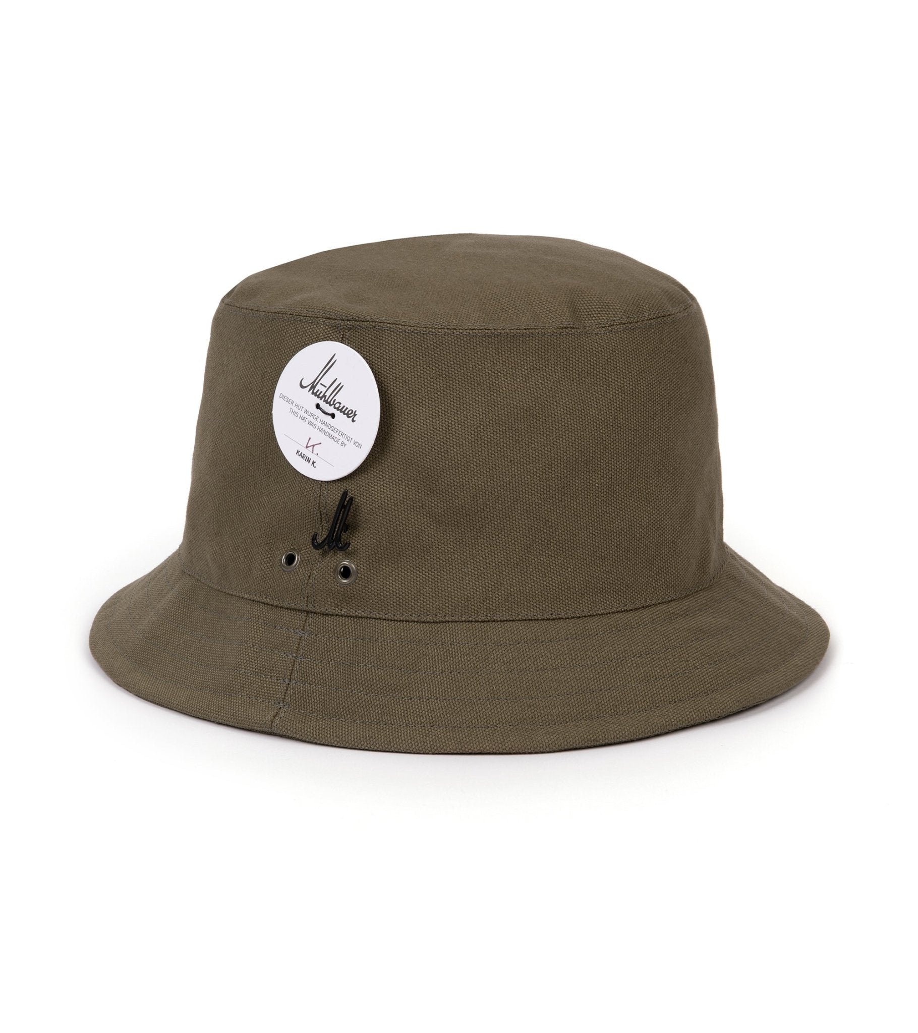 Mühlbauer Cotton Bucket Hat: Khaki - Trunk Clothiers