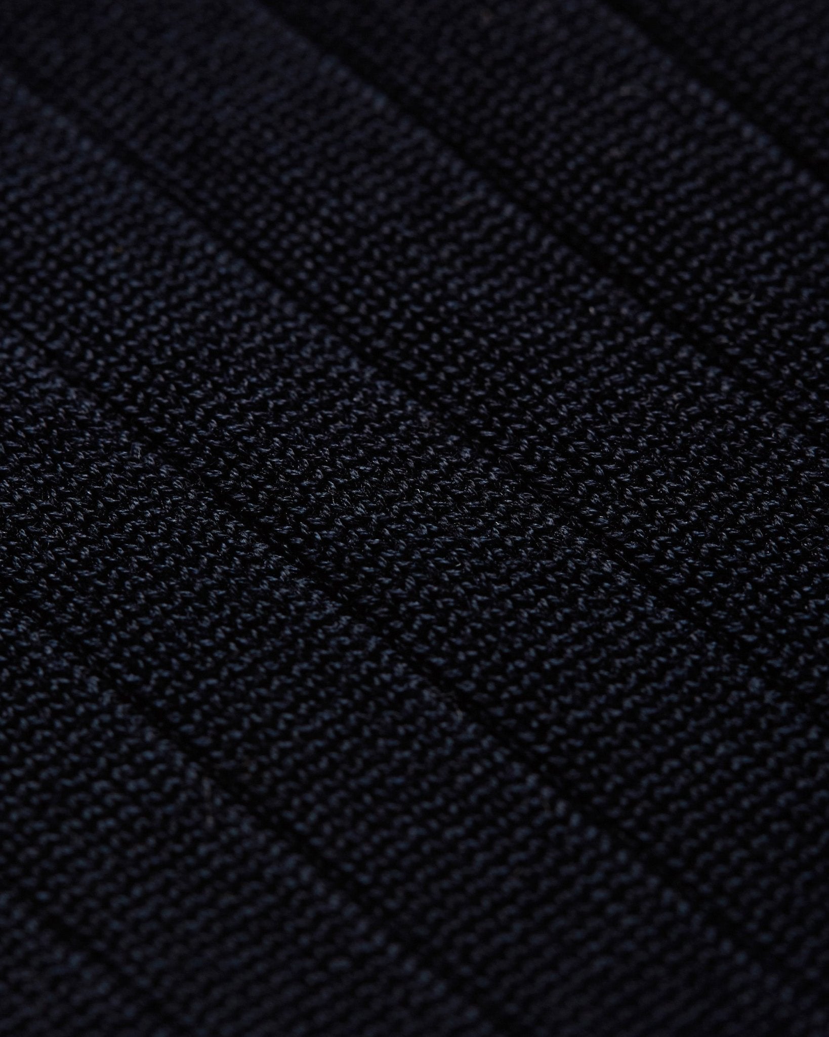 Tabio Cotton Ribbed Socks: Dark Navy - Trunk Clothiers